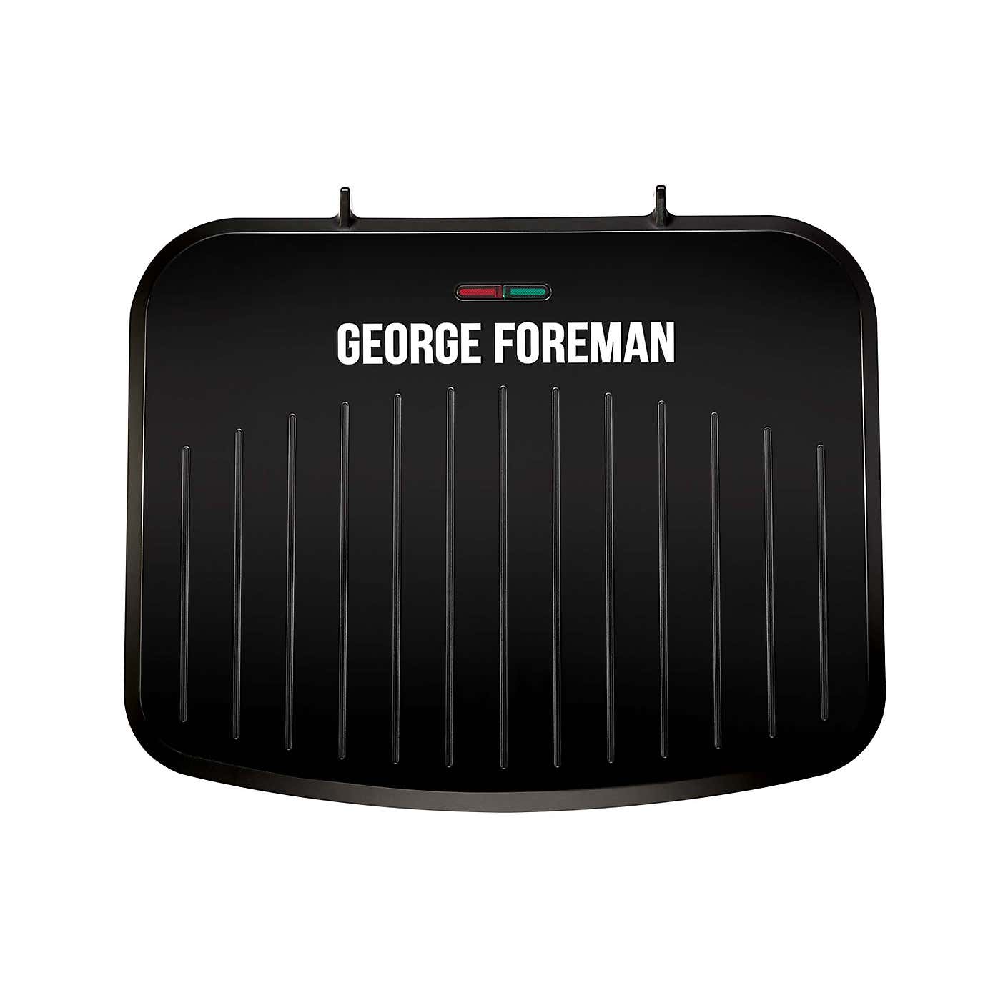 George Foreman Black Medium Fit Grill