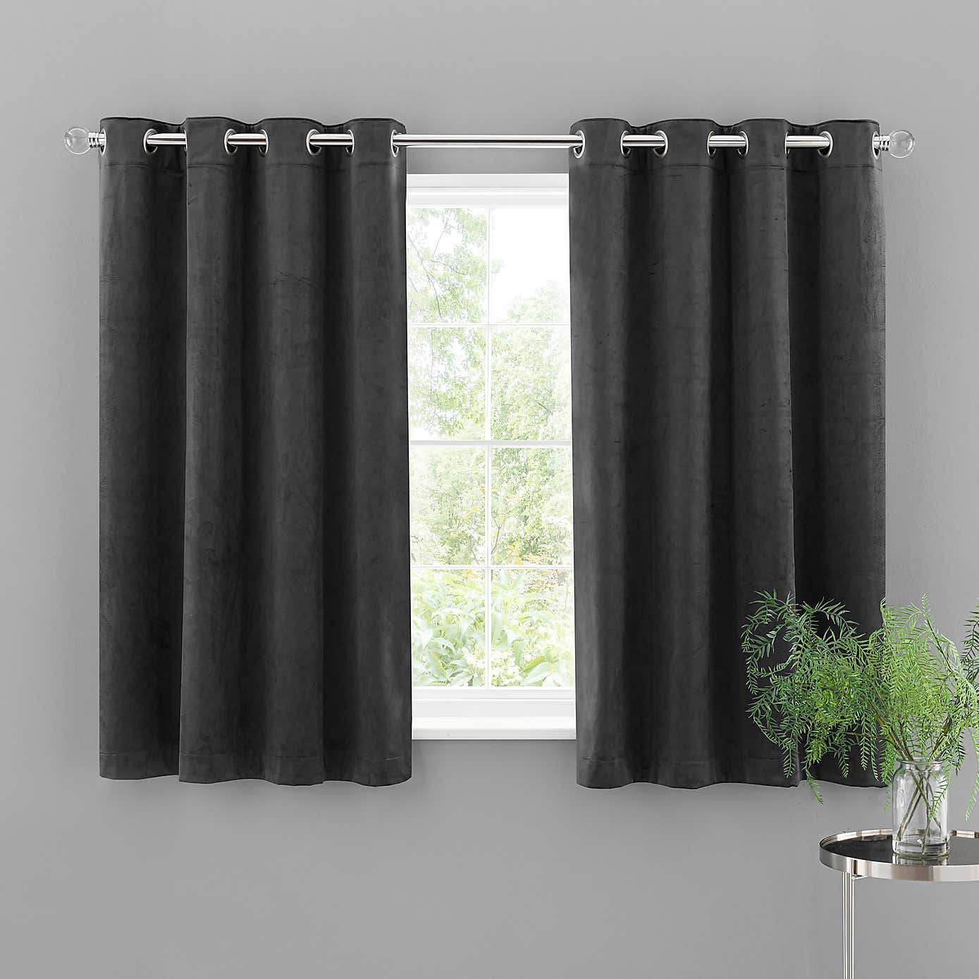 Isla Ultra Blackout Eyelet Curtains