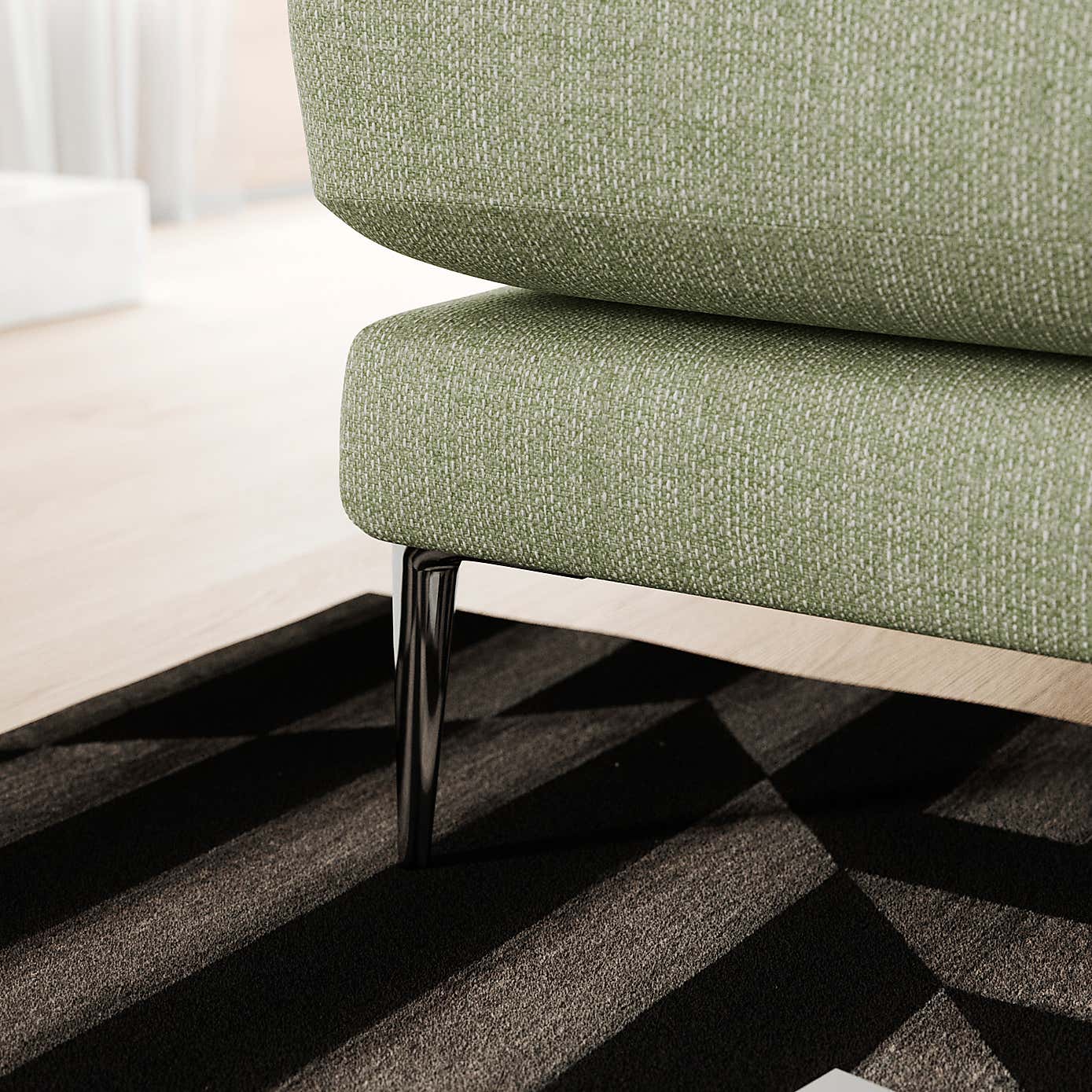 Lawson Chunky Tonal Weave 3 Seater Sofa