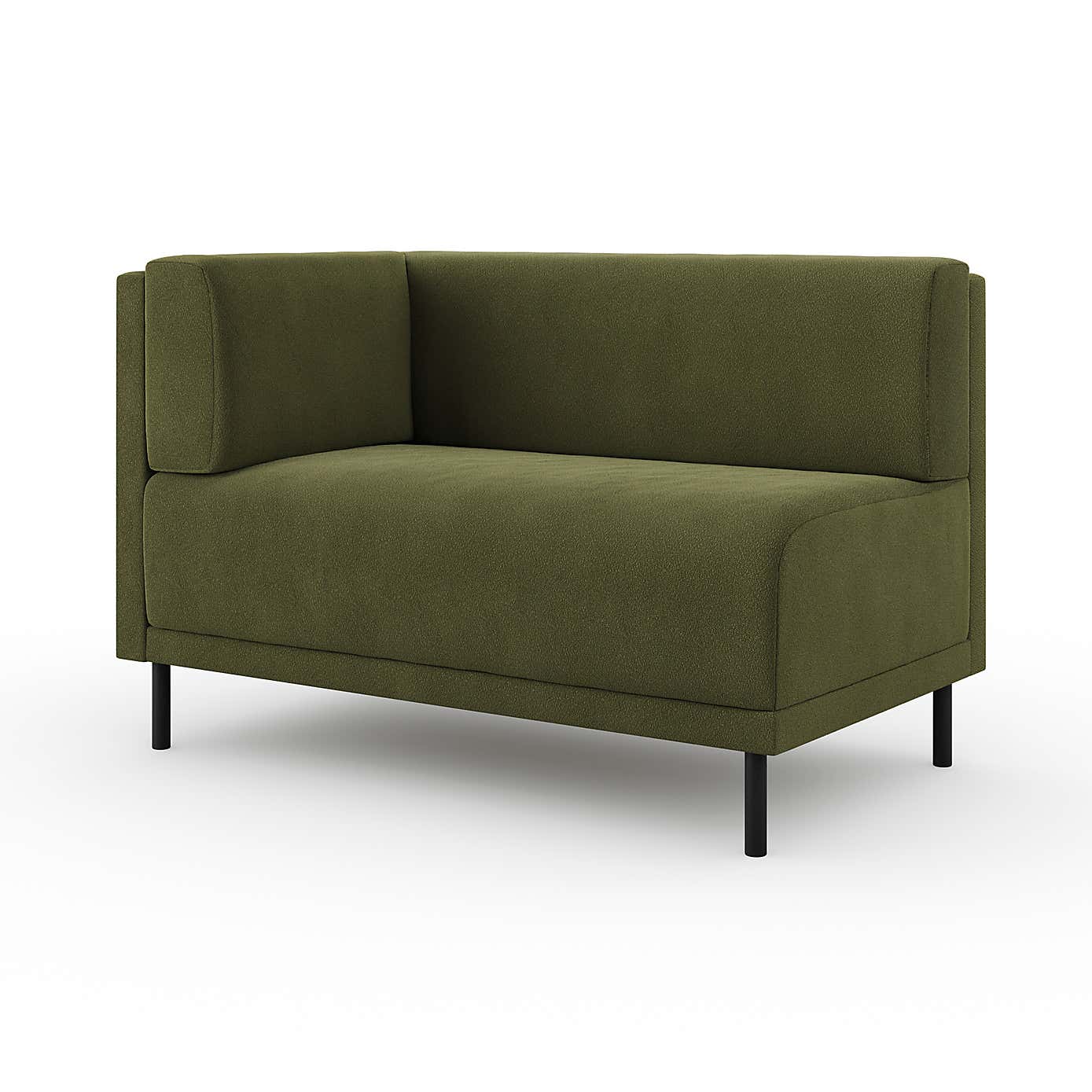 Mae Corner Dining Bench, Boucle