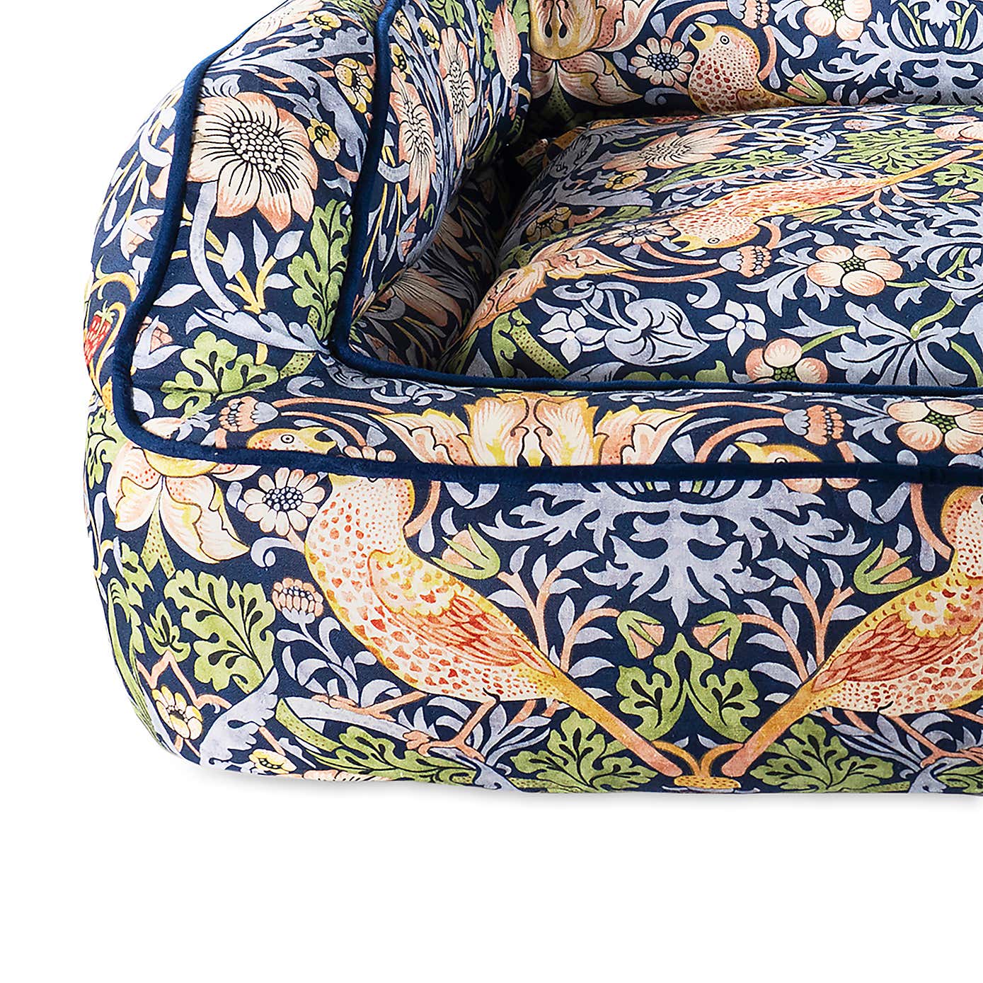 Morris & Co Strawberry Thief Sofa Dog Bed