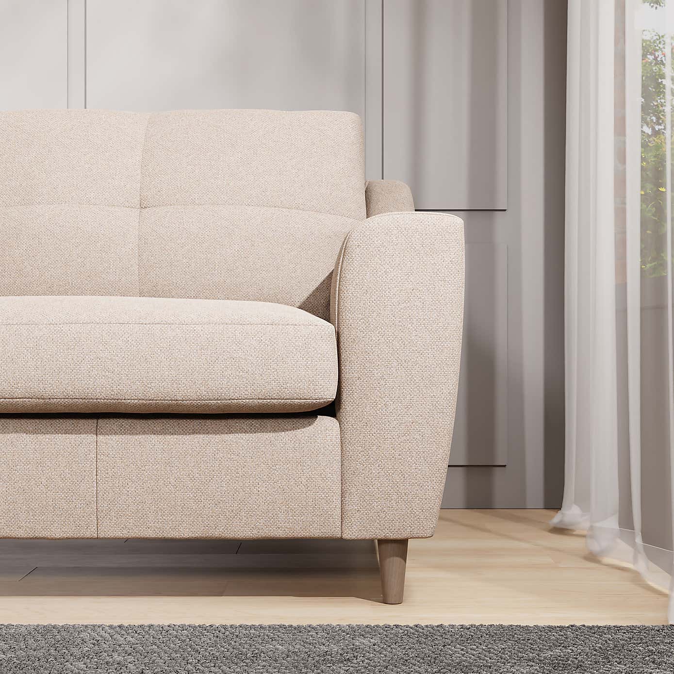 Textured Weave Fabric Sample