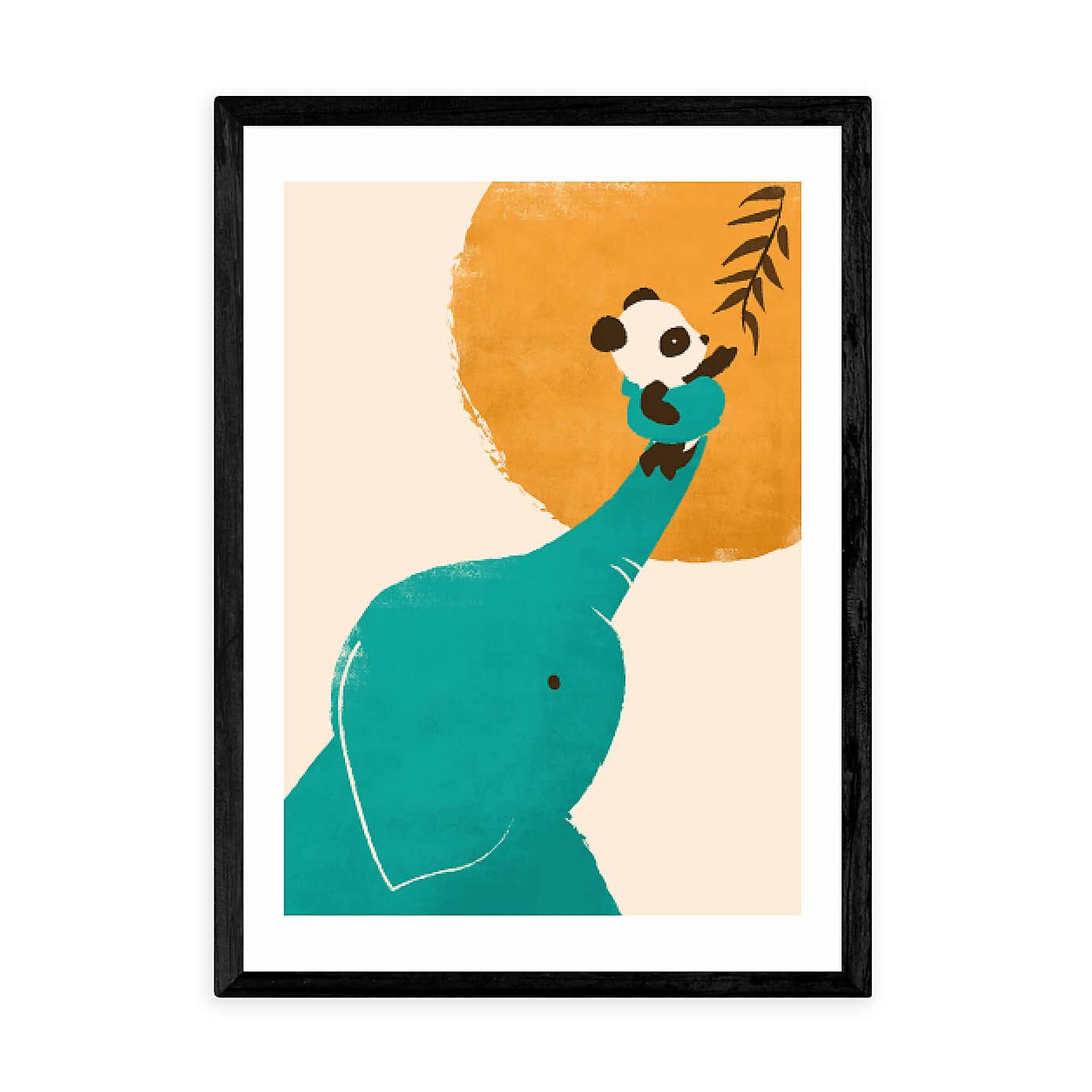East End Prints Panda's Little Helper Print