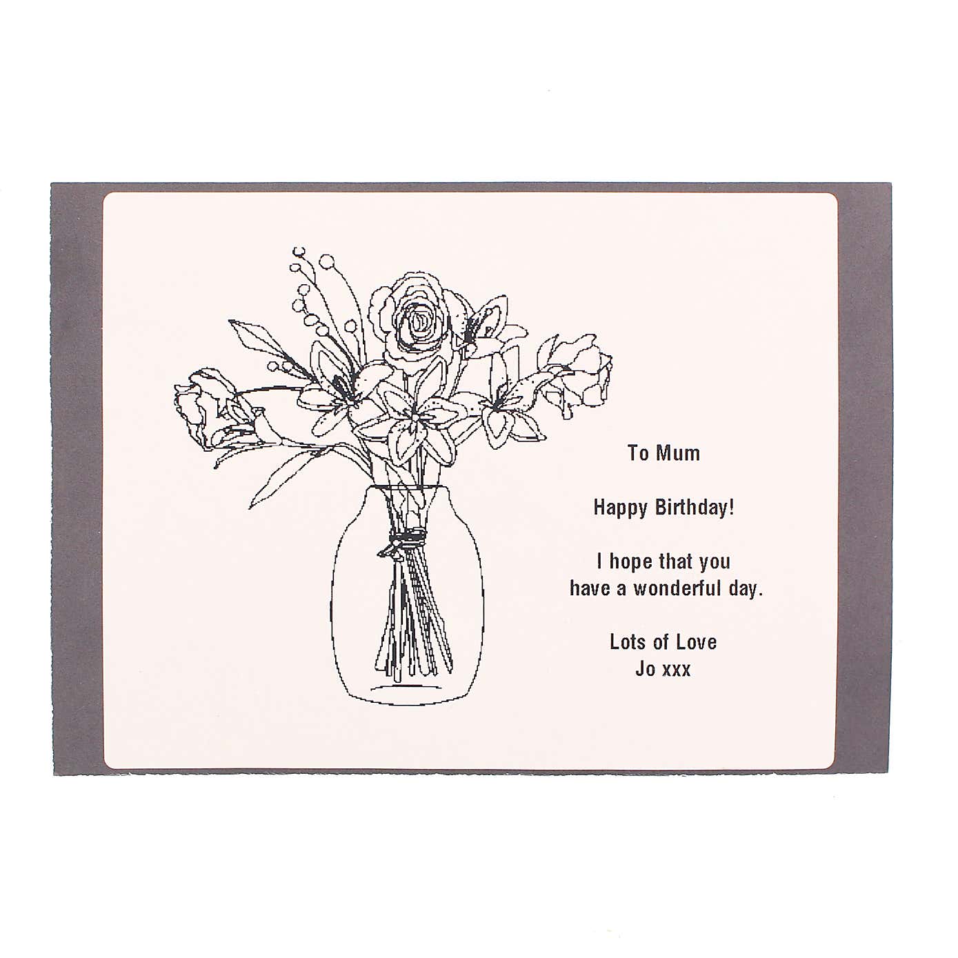 Artificial Bird of Paradise and Palm Letterbox Bouquet