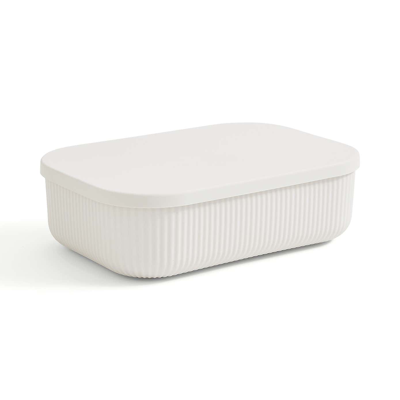Ribbed Storage Box