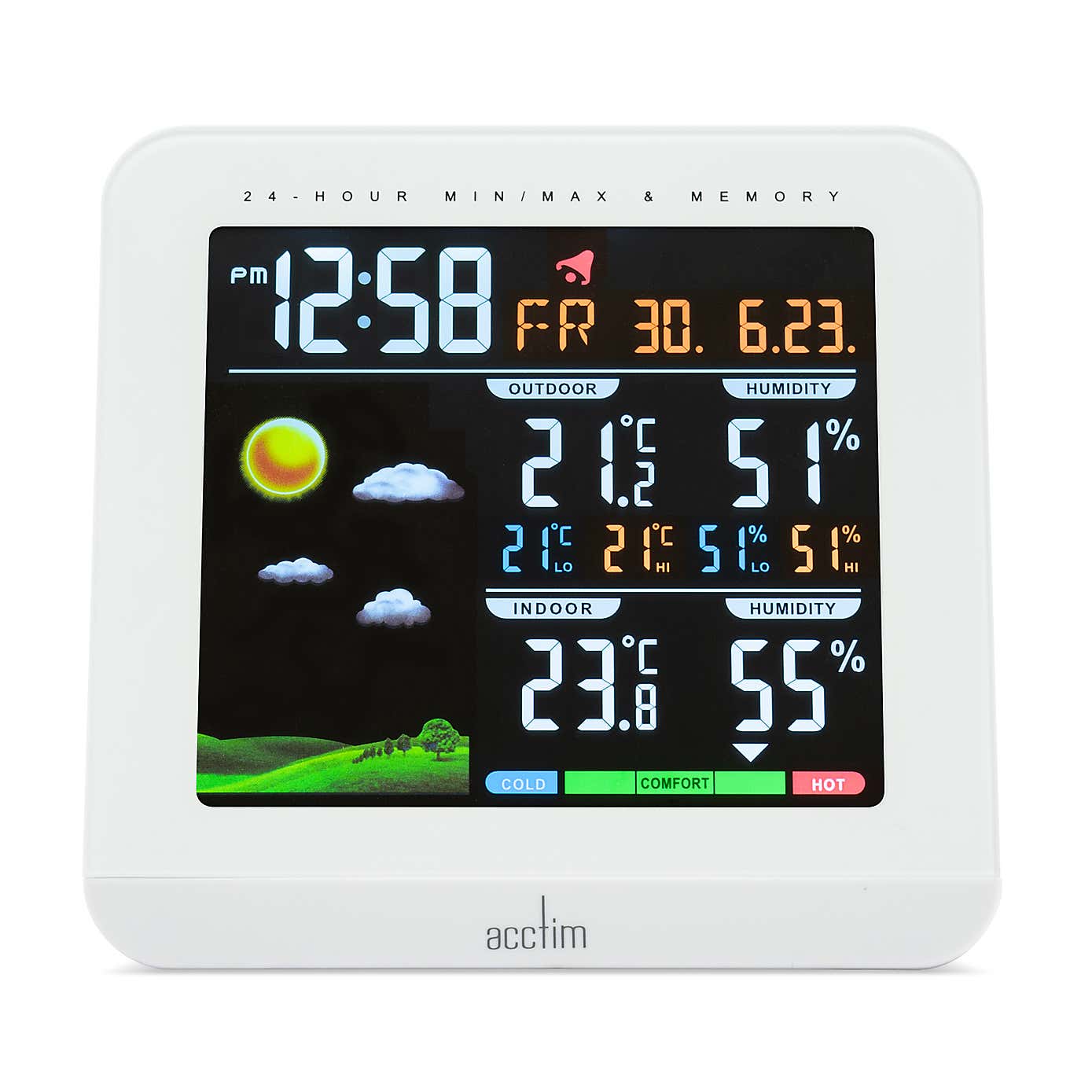 Acctim Wyndham 6-in-1 Barometric Weather Station