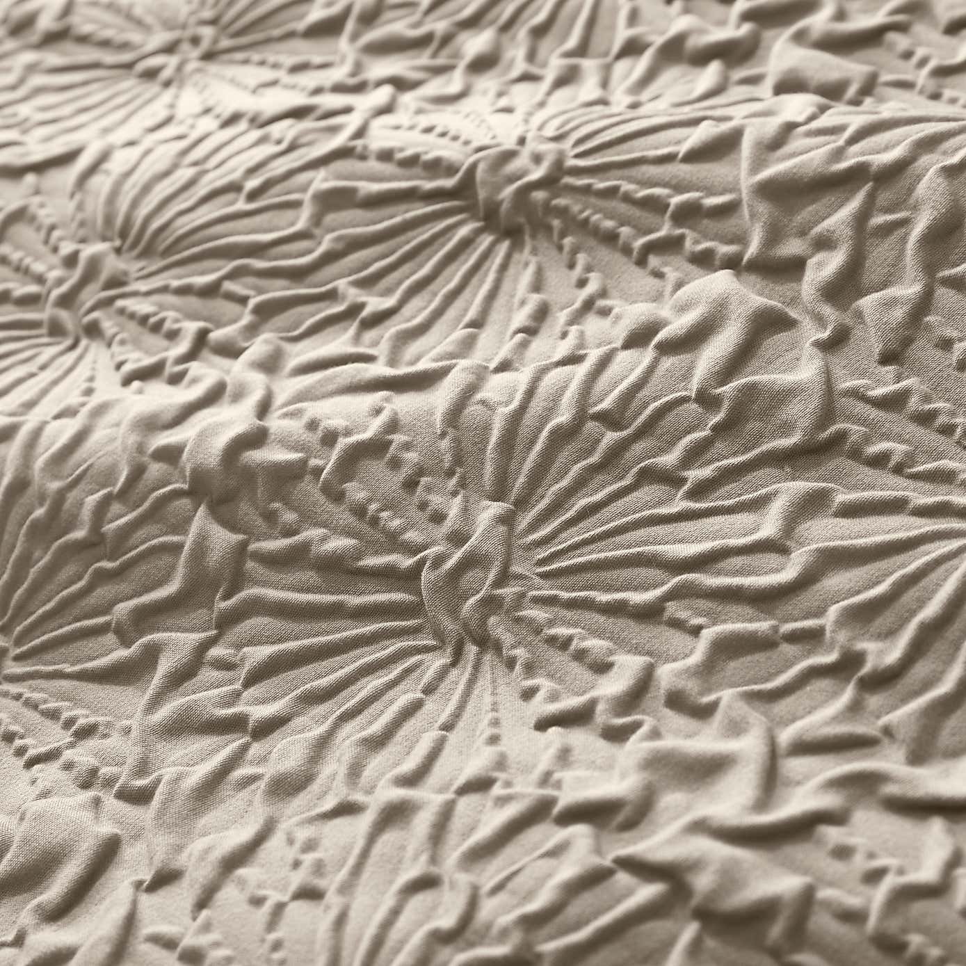 Astra Textured Floral Duvet Cover and Pillowcase Set