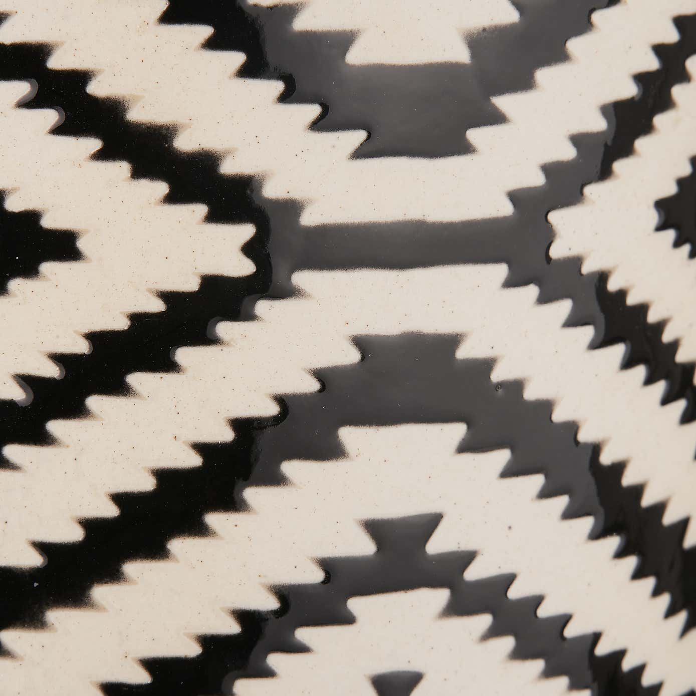 Chirala Ikat Ceramic Ginger Jar