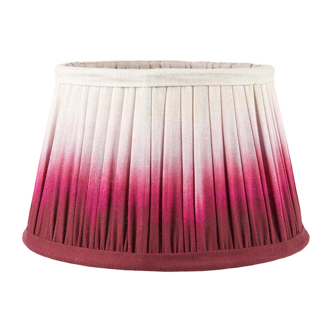 Scallop Ombre Soft Pleated Tapered Shade
