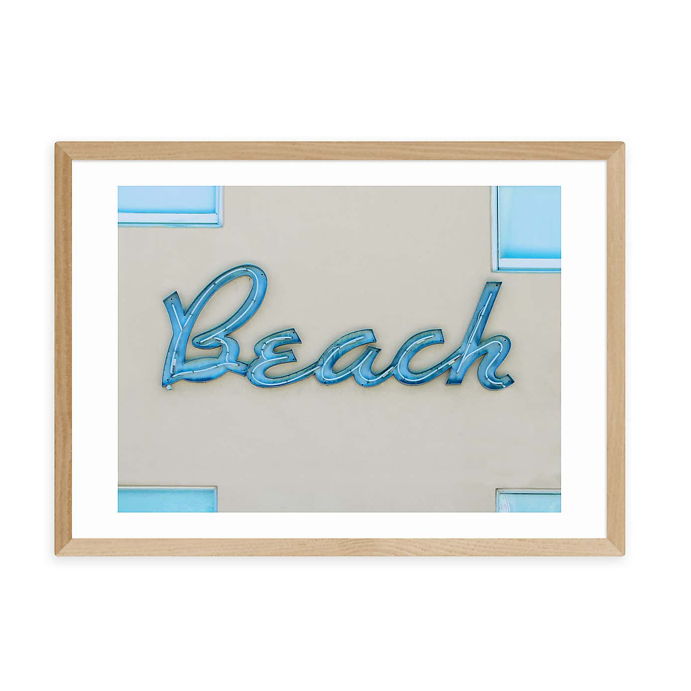 East End Prints Beach Print by Capricorn Press