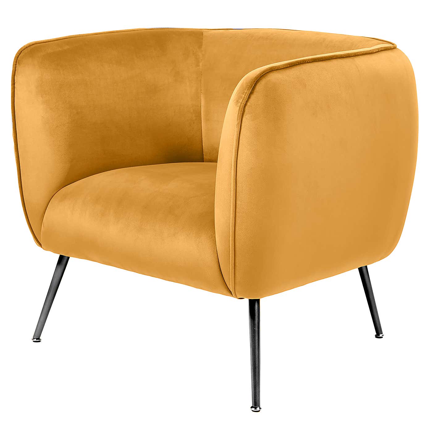 Lucca Velvet Tub Chair