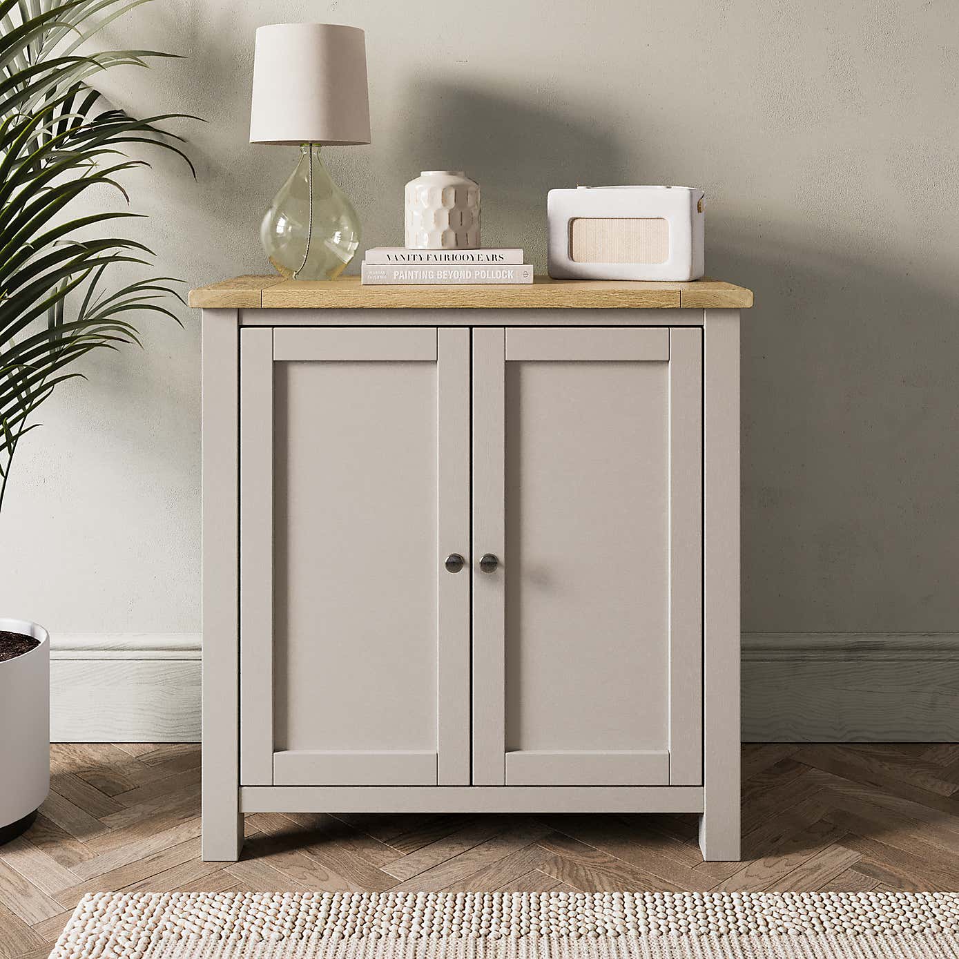 Olney Small Sideboard, Stone