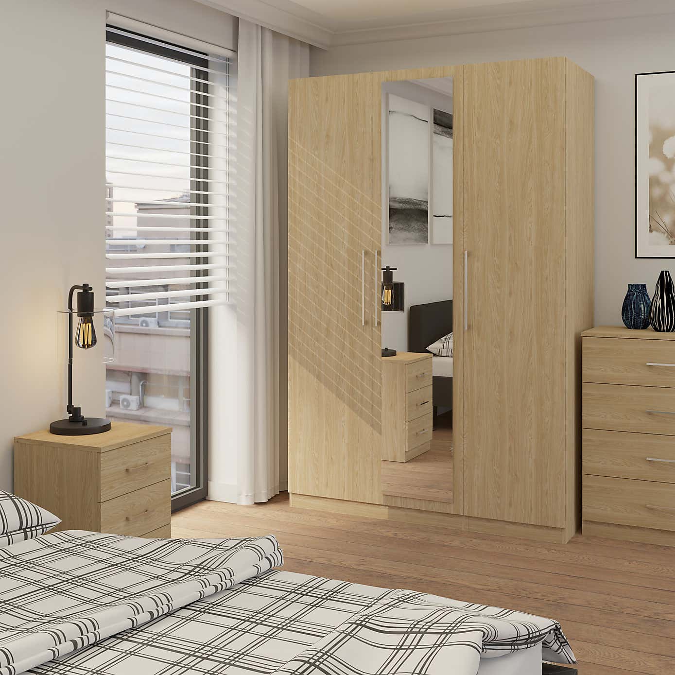 Foster Triple Wardrobe