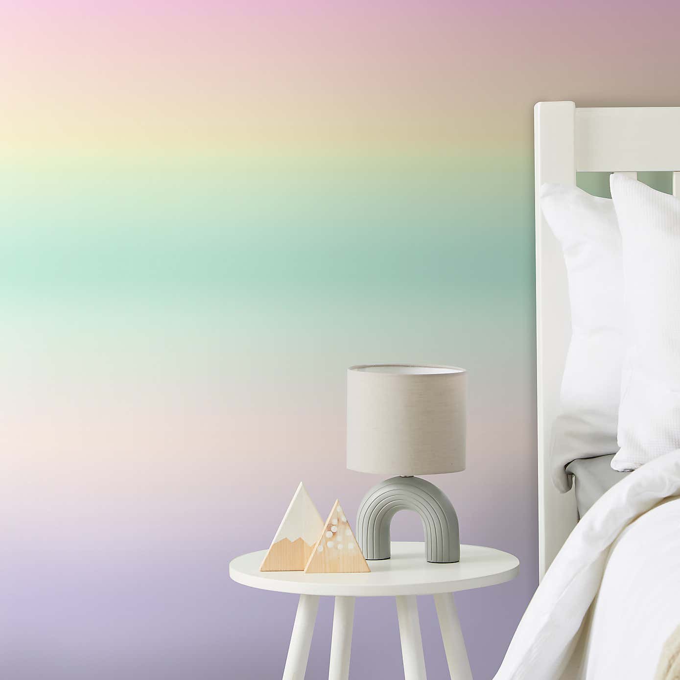 Ombre Rainbow Large Mural
