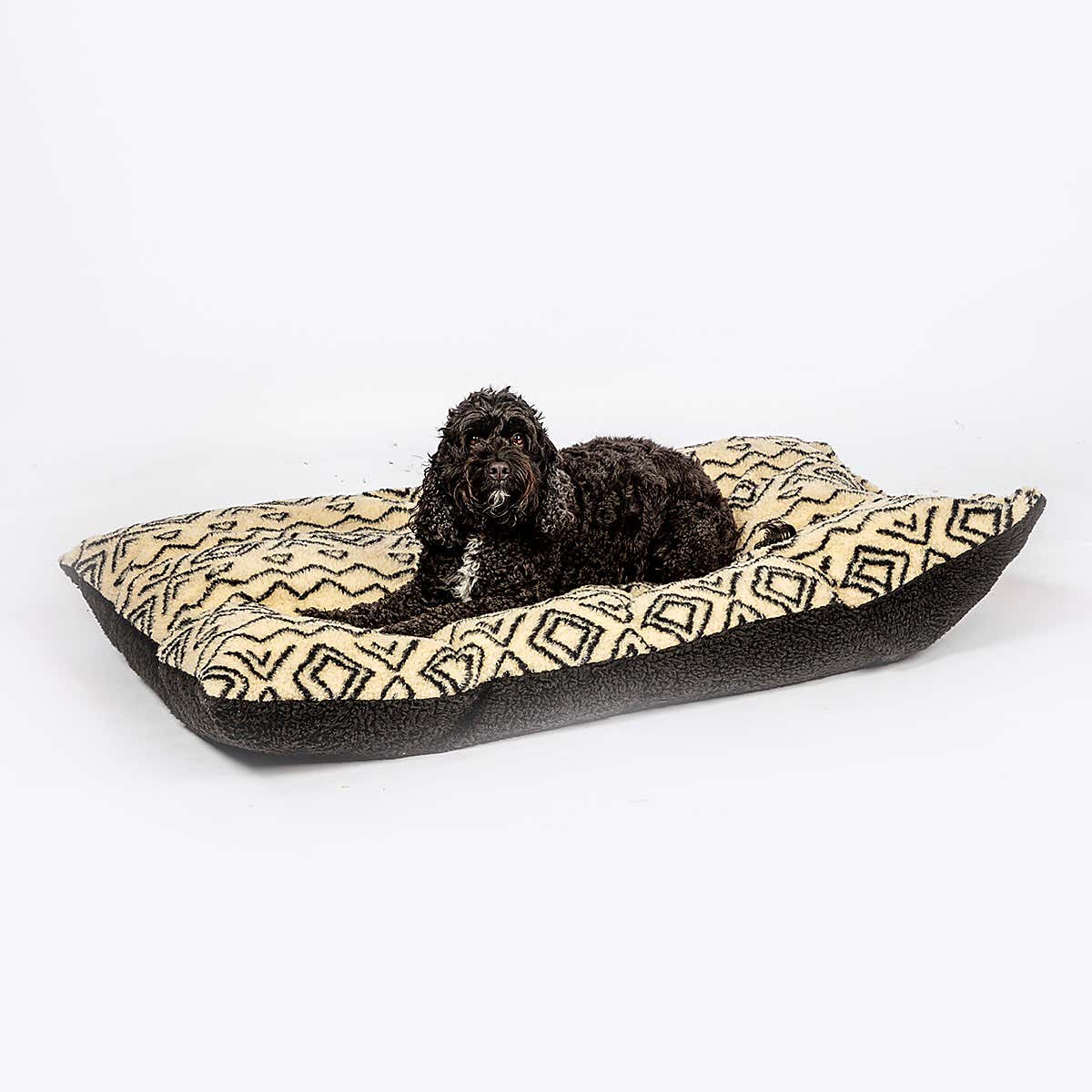 Danish Design Fleece Geometric Deep Dog Duvet