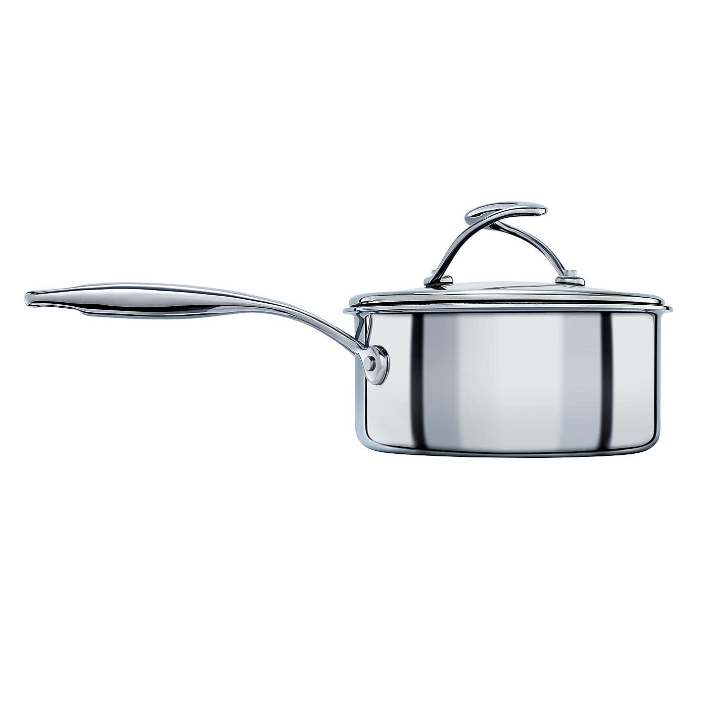 Circulon C Series Non-Stick Tri-Ply Stainless Steel Saucepan, 18cm