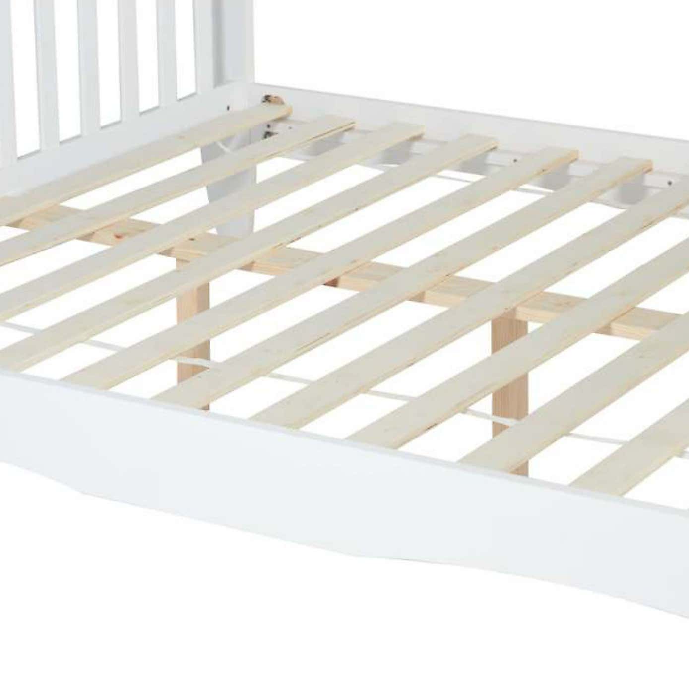 Belford Wooden Bed Frame, White