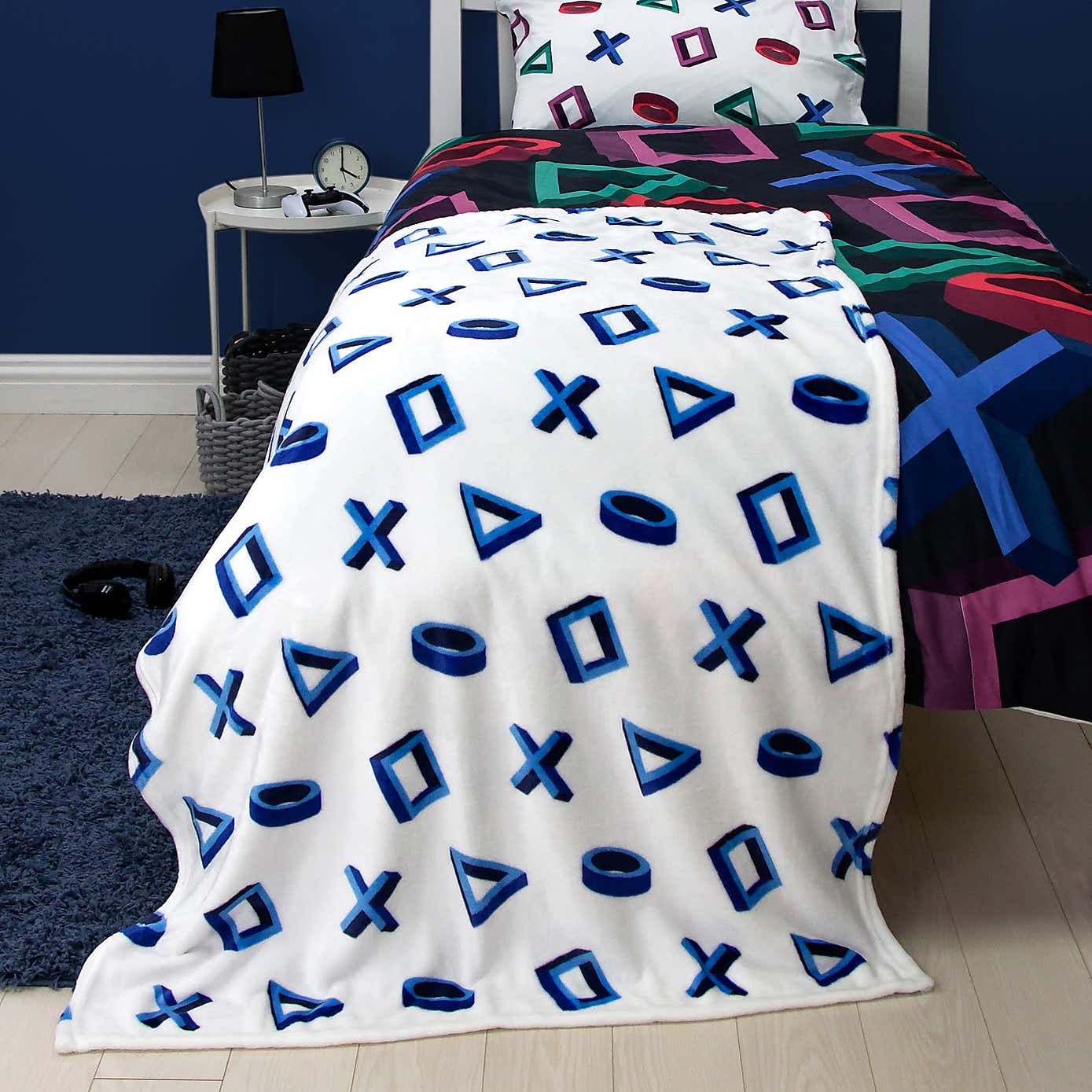 Playstation Level Fleece Blanket