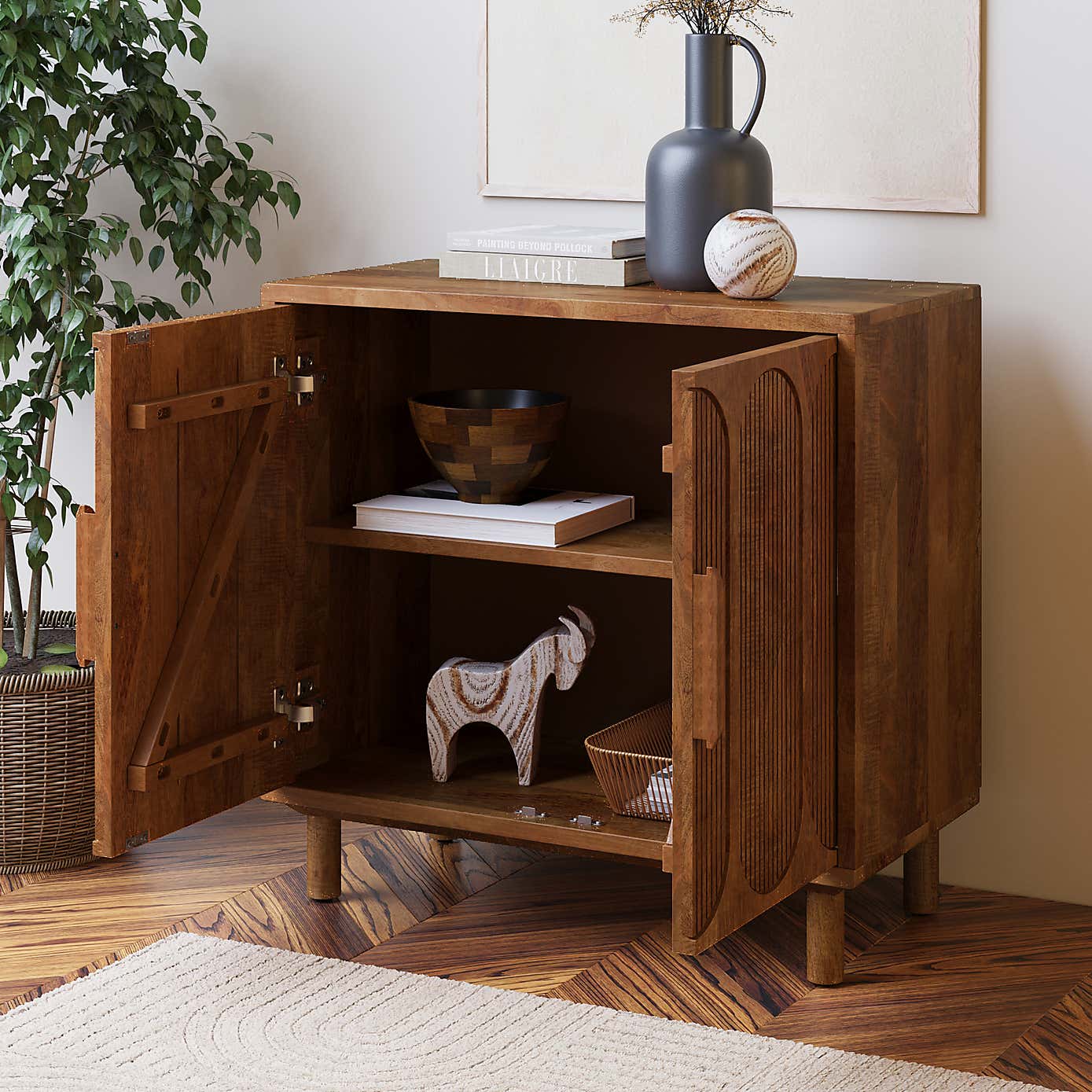Khari 2 Door Sideboard Mango Wood