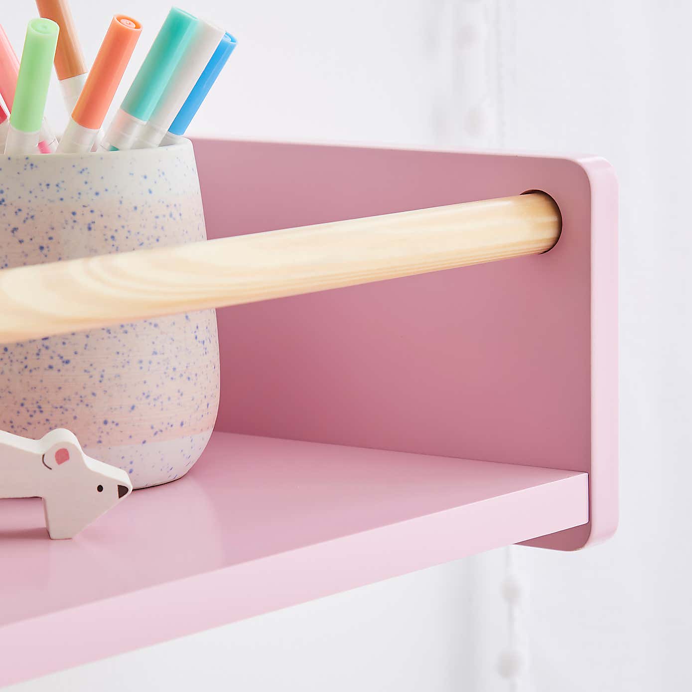 Kids Wall Bookshelf 80cm