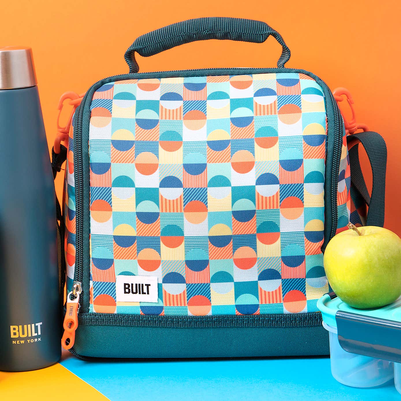 Built Insulated Lunch Bag Cooler with Compartments