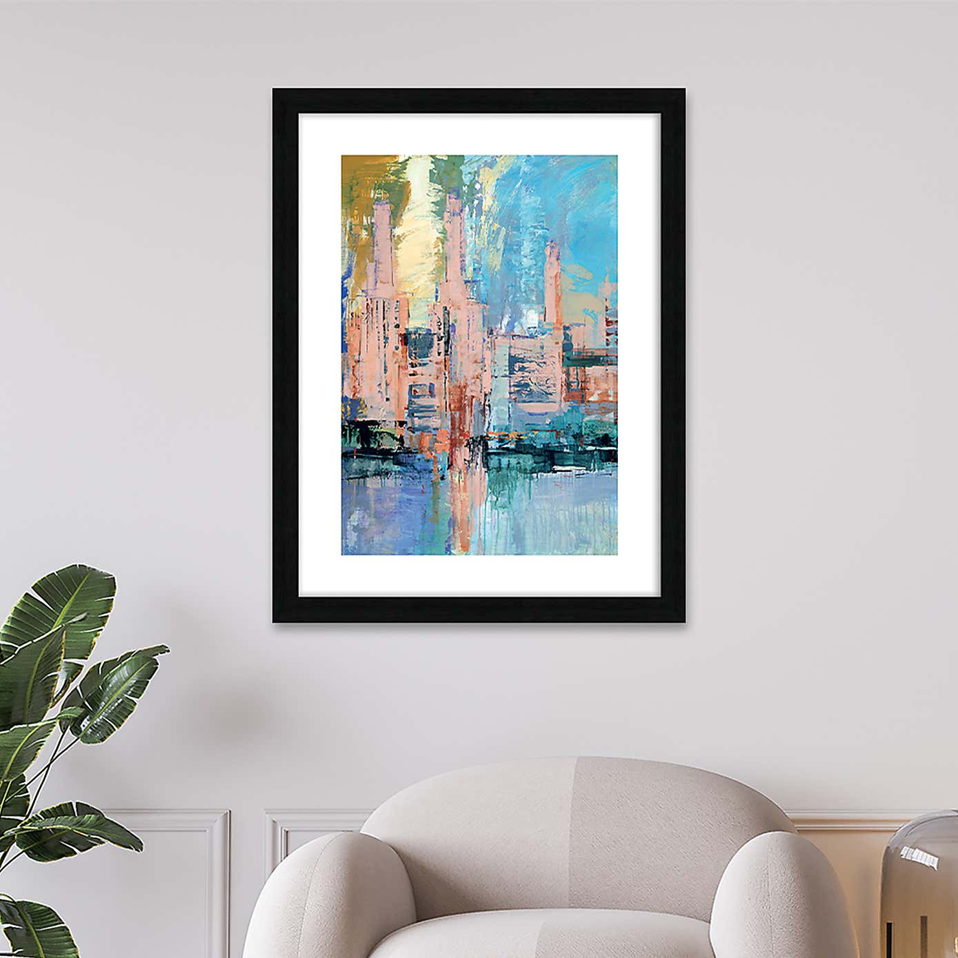 The Art Group Pink Power Framed Print