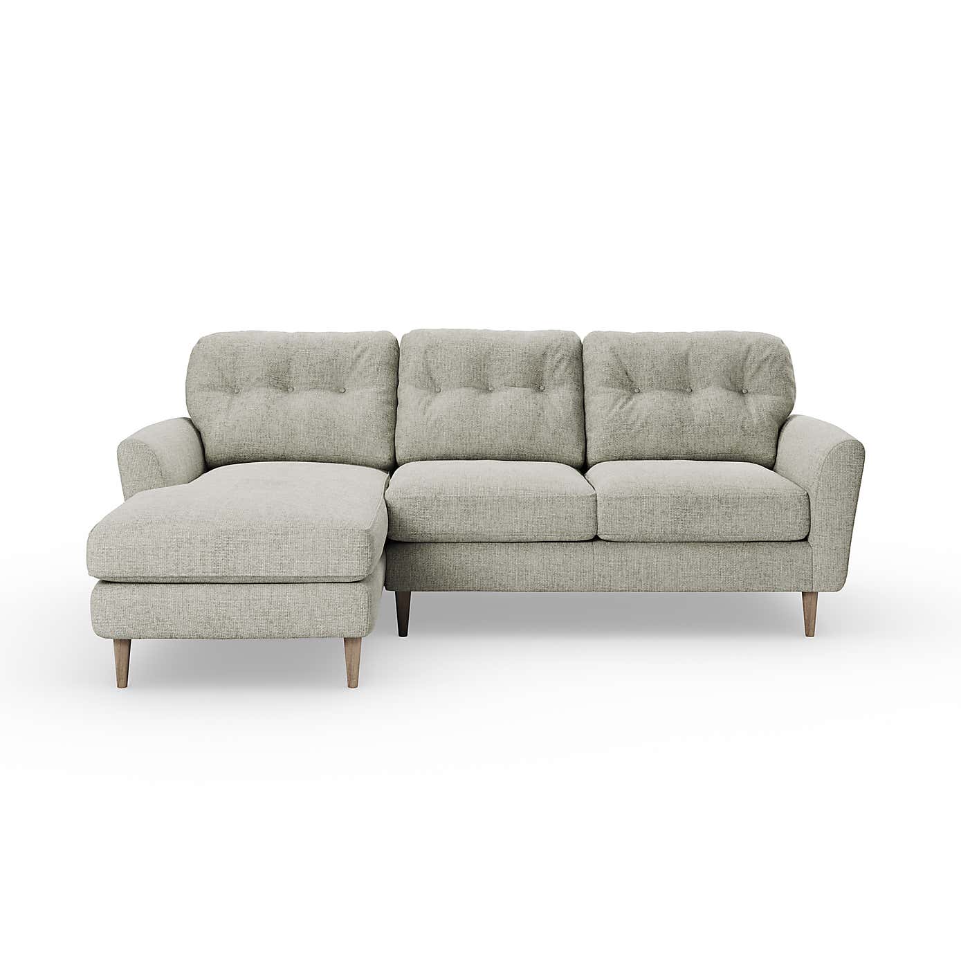 Sven Chunky Chenille Large Corner Chaise Sofa