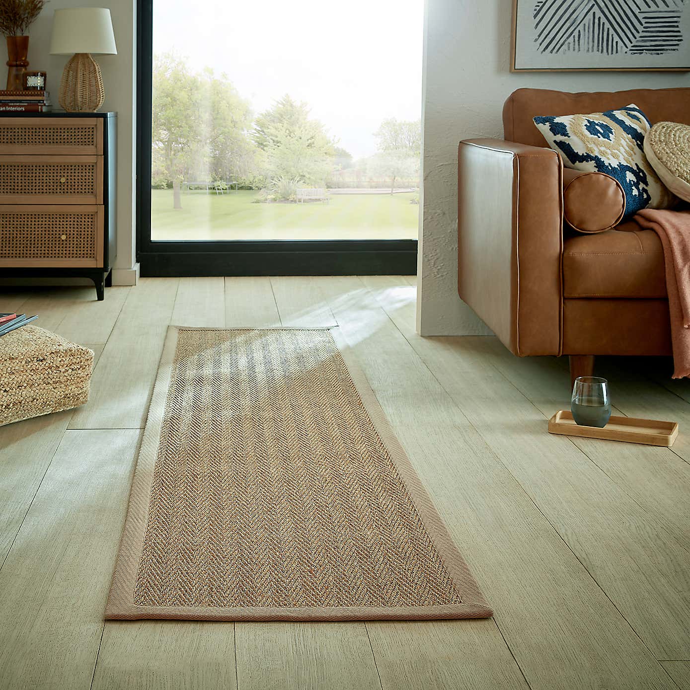 Sisal Border Runner