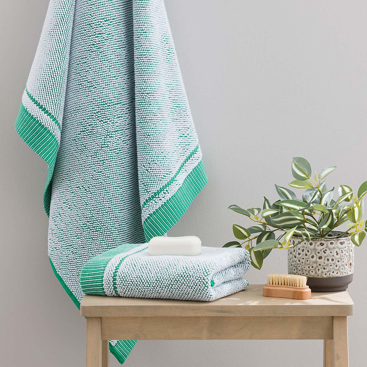 Elements Popcorn Cotton Towel