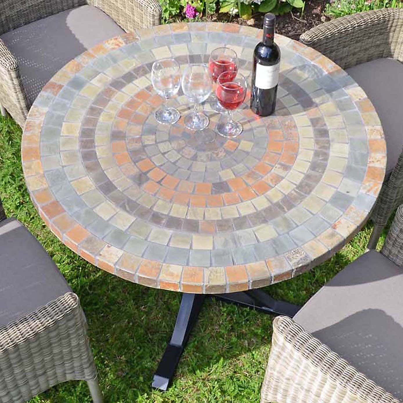 Monterey 4 Seater Dining Set with Ascot Chairs