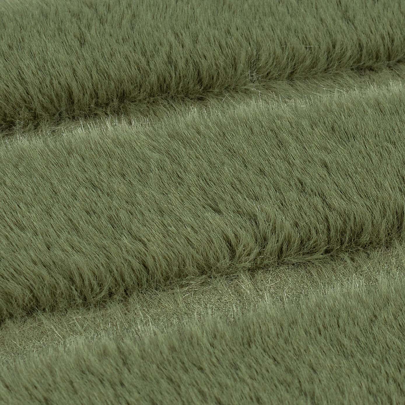 Supersoft Lush Geometric Faux Fur Arch Square Rug