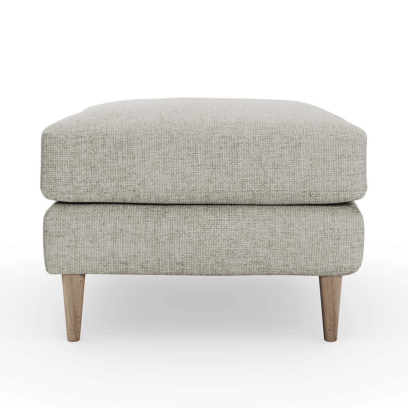 Sven Chunky Chenille Footstool
