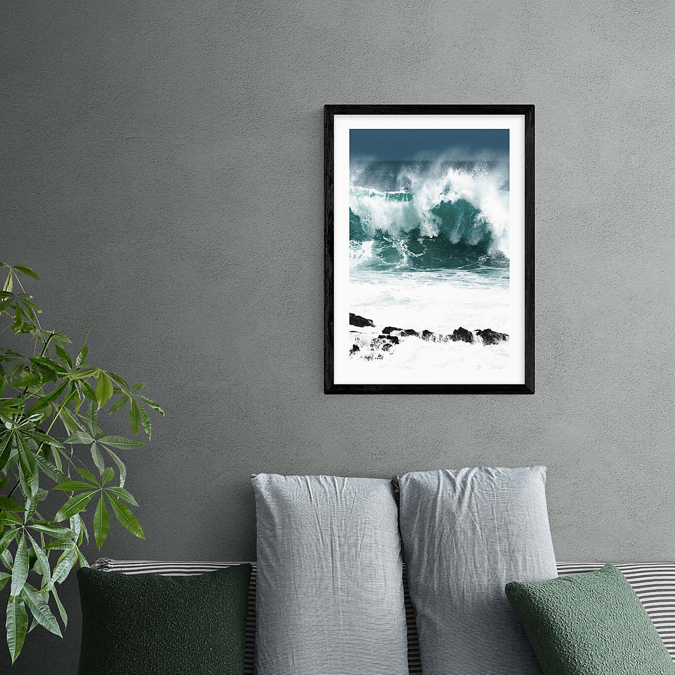 East End Prints Rolling Waves Print