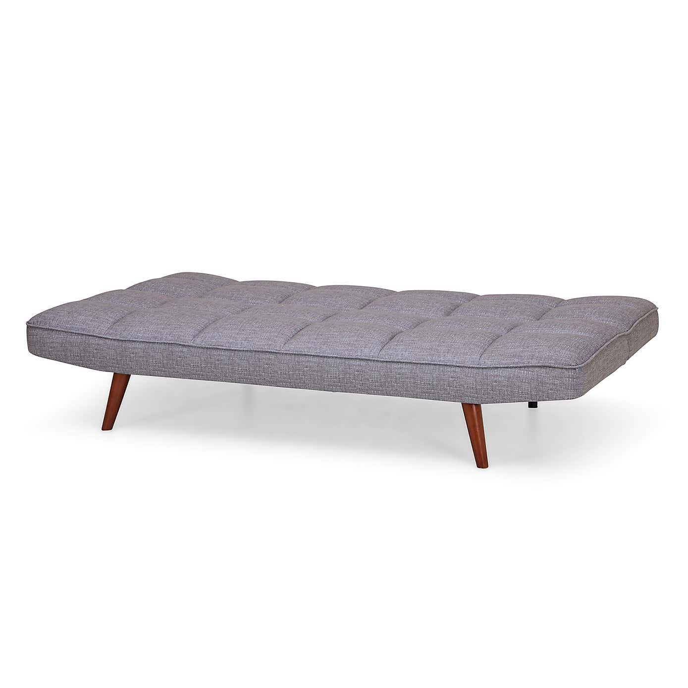 Xander Colour Pop Clic Clac Grey Double Sofa Bed