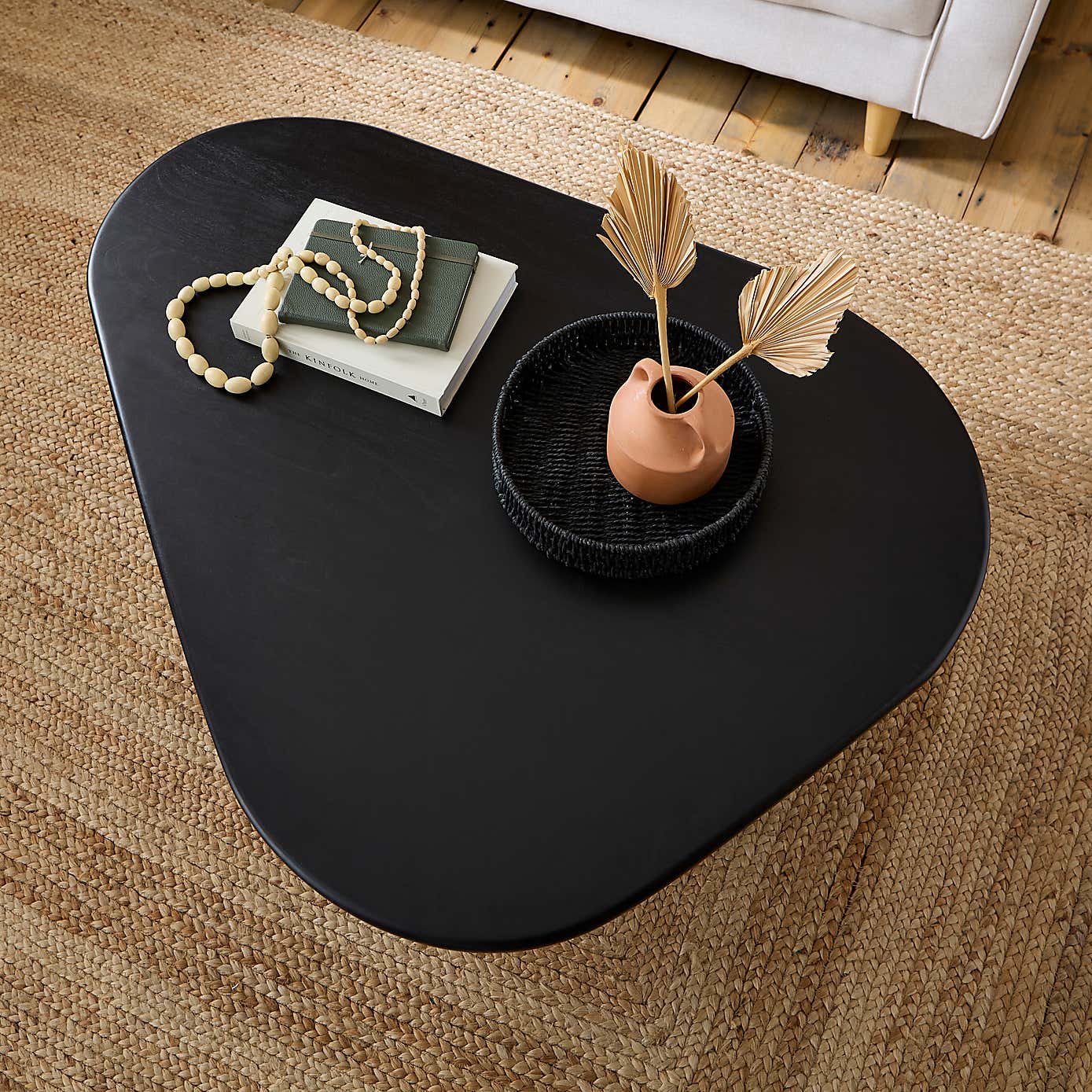 Lucas Large Coffee Table, Acacia Wood