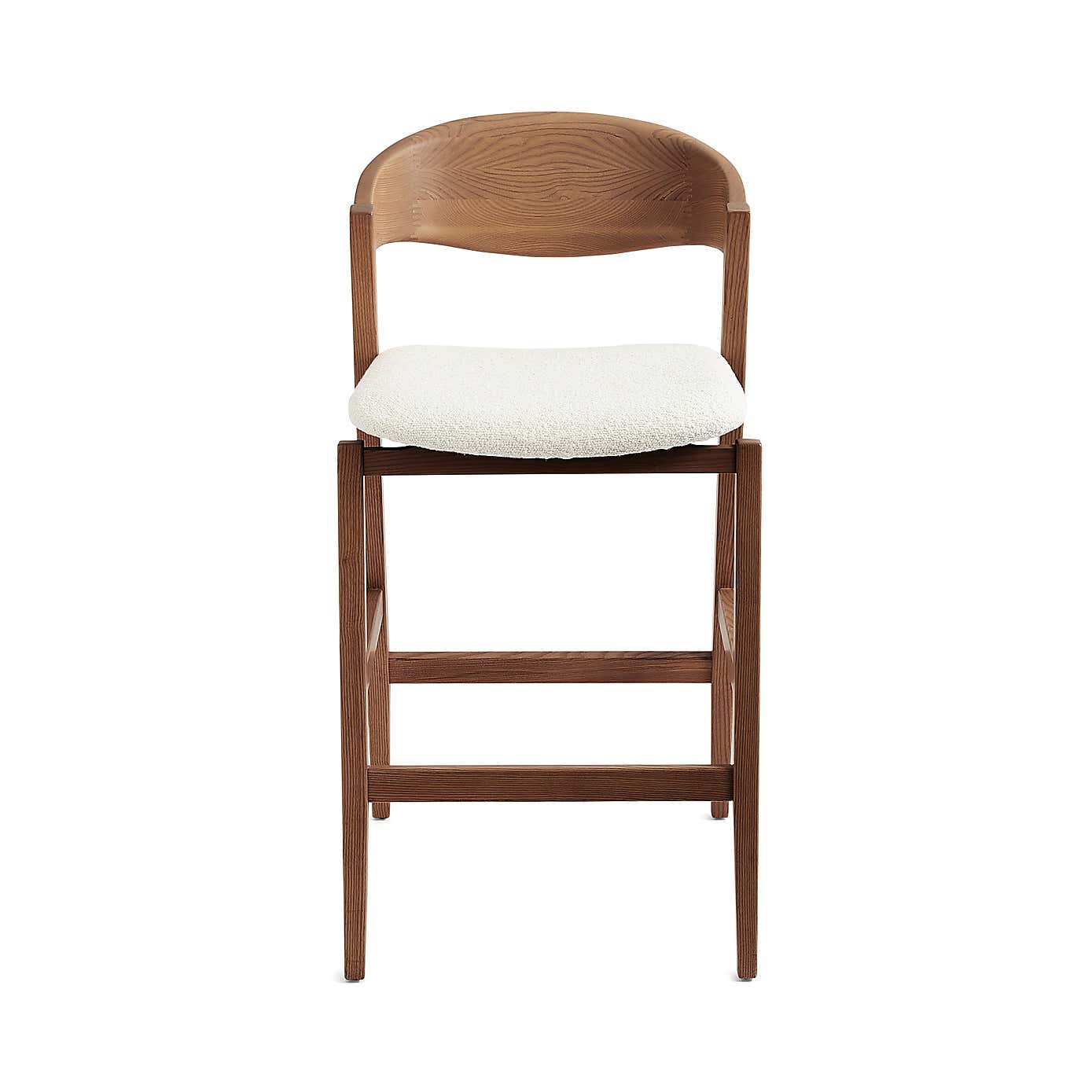 Oskar Boucle Bar Stool