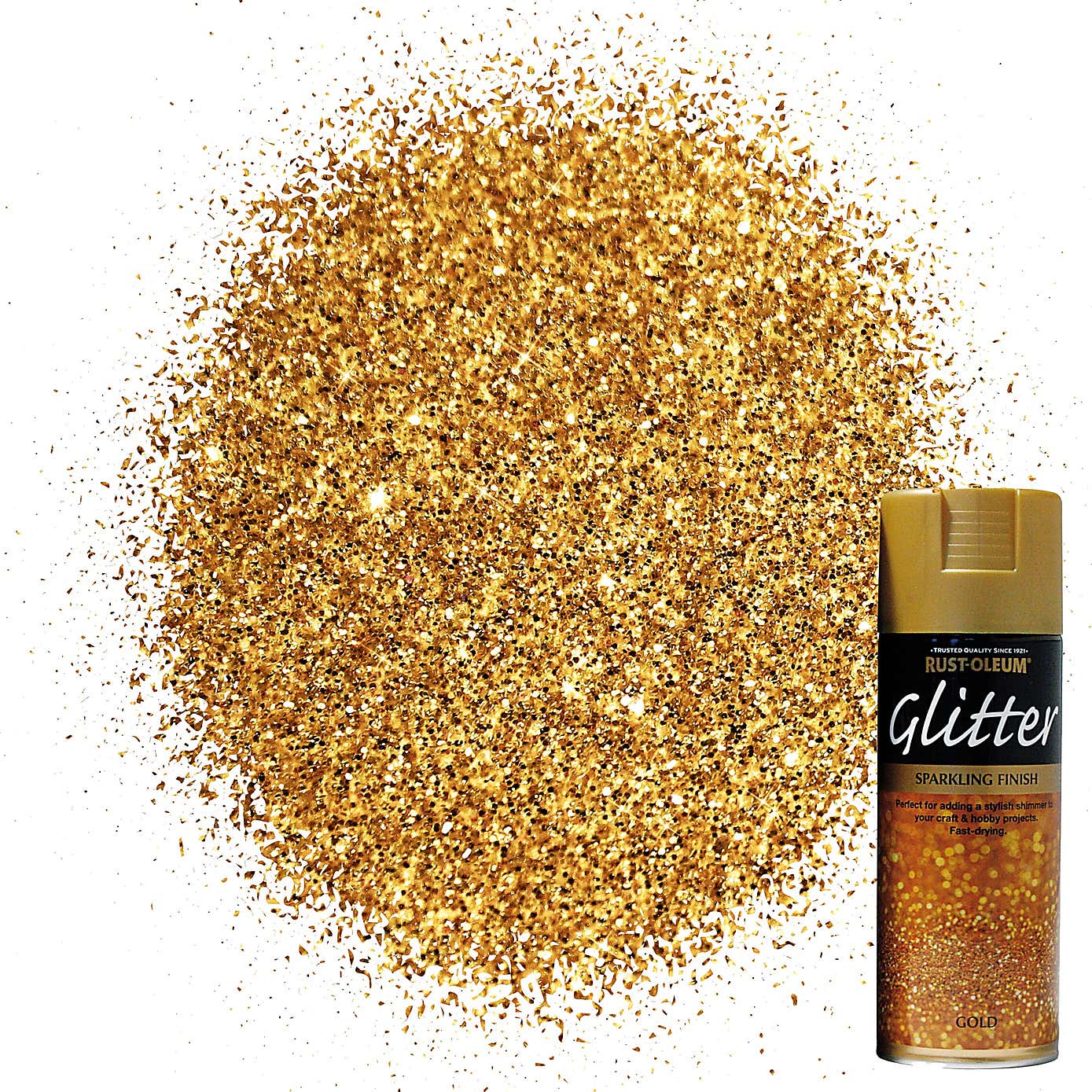 Rust-Oleum Gold Glitter Spray Paint