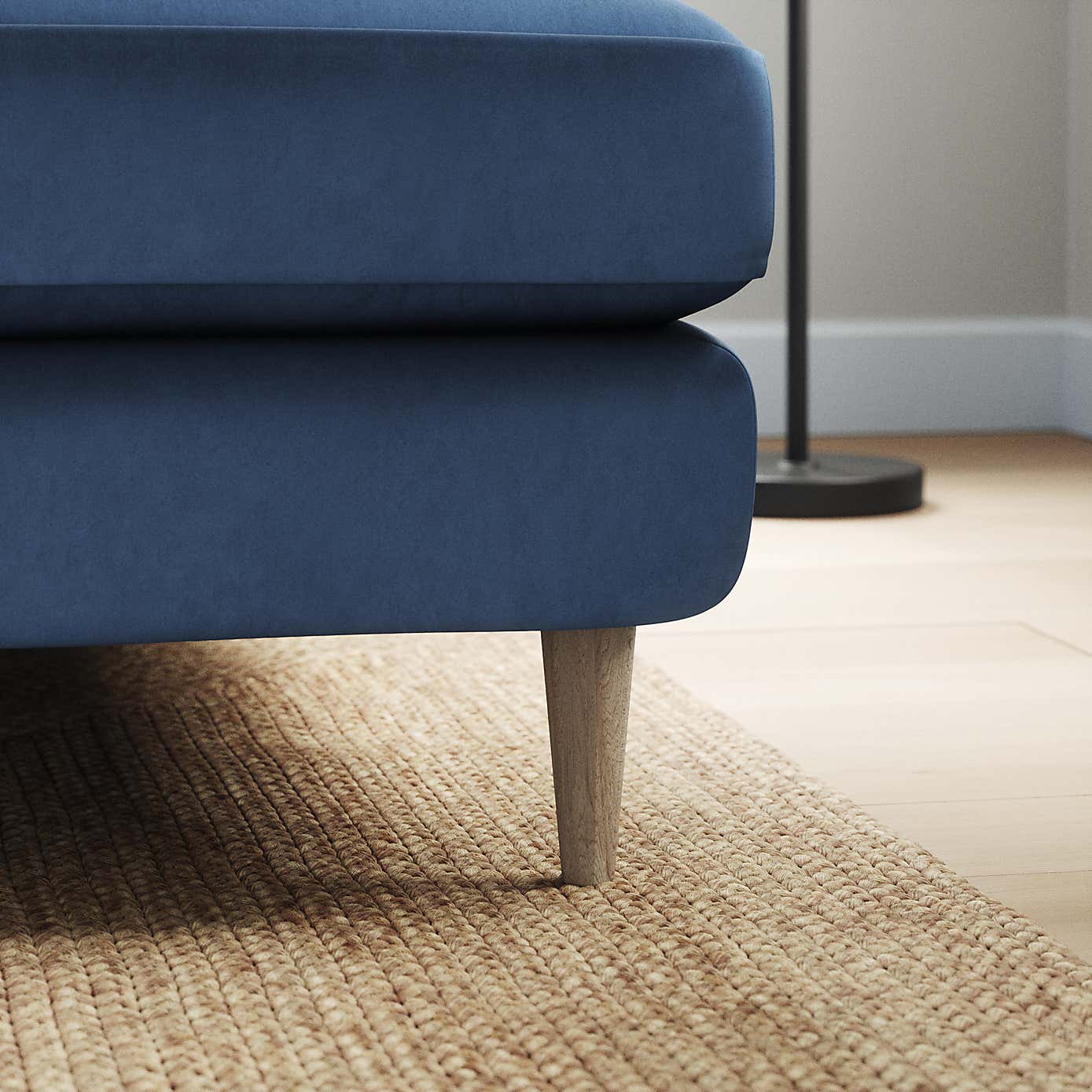 Sven Opulent Velvet Large Corner Chaise Sofa