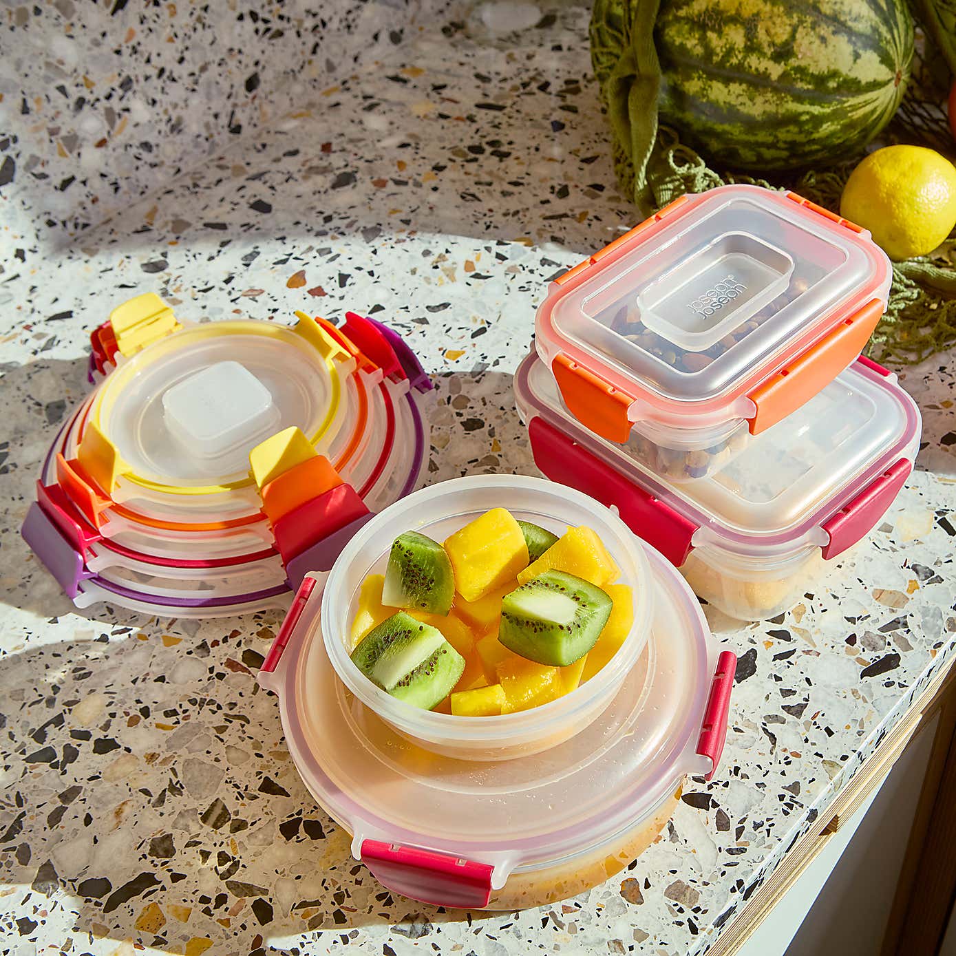 8pc Rectangular and Round Storage Containers