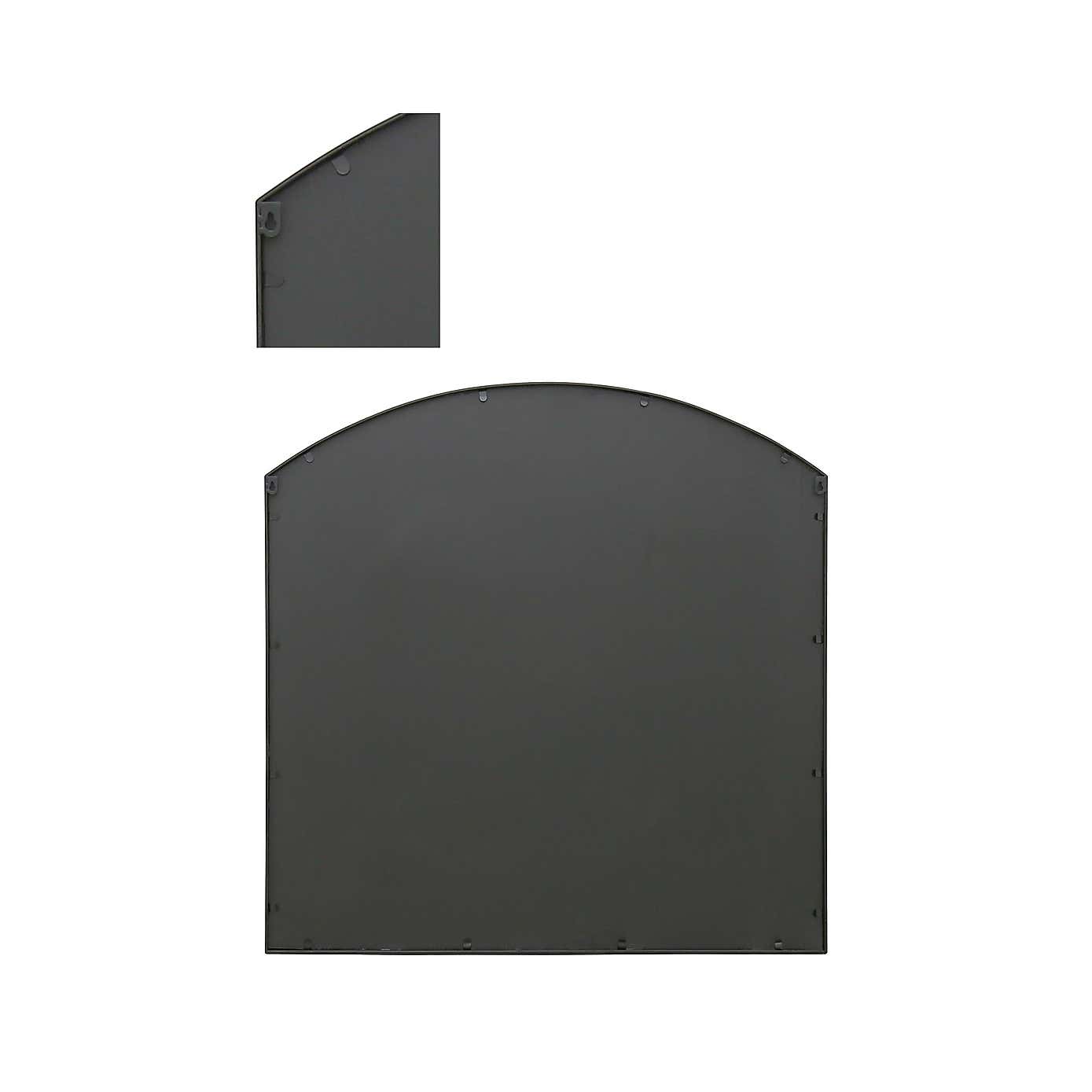 Arcus Arched Window Wide Indoor Outdoor Wall Mirror