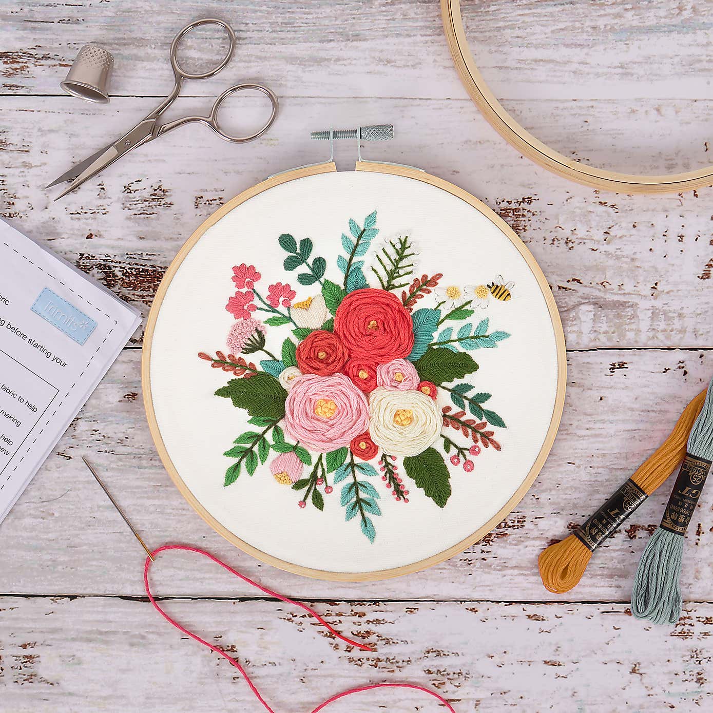 Embroidery Kit Rose