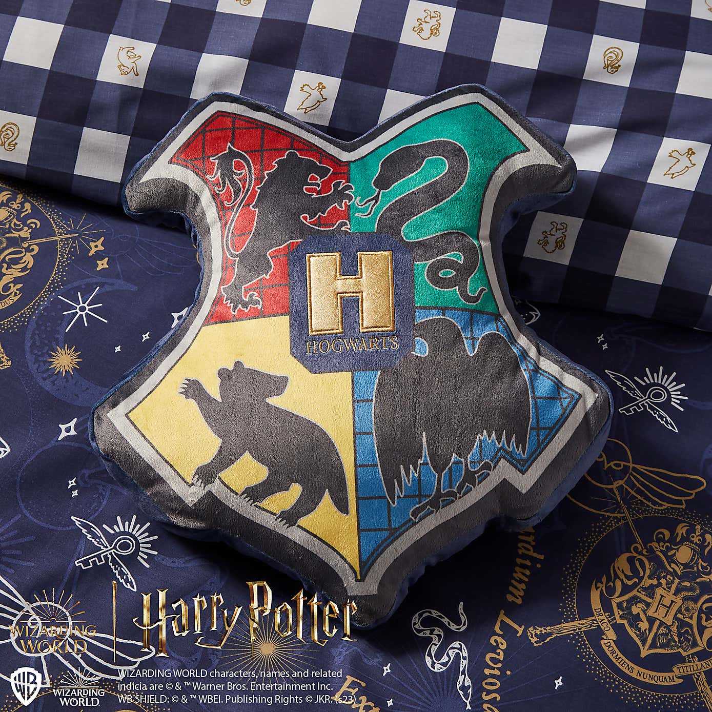 Harry Potter Crest Cushion