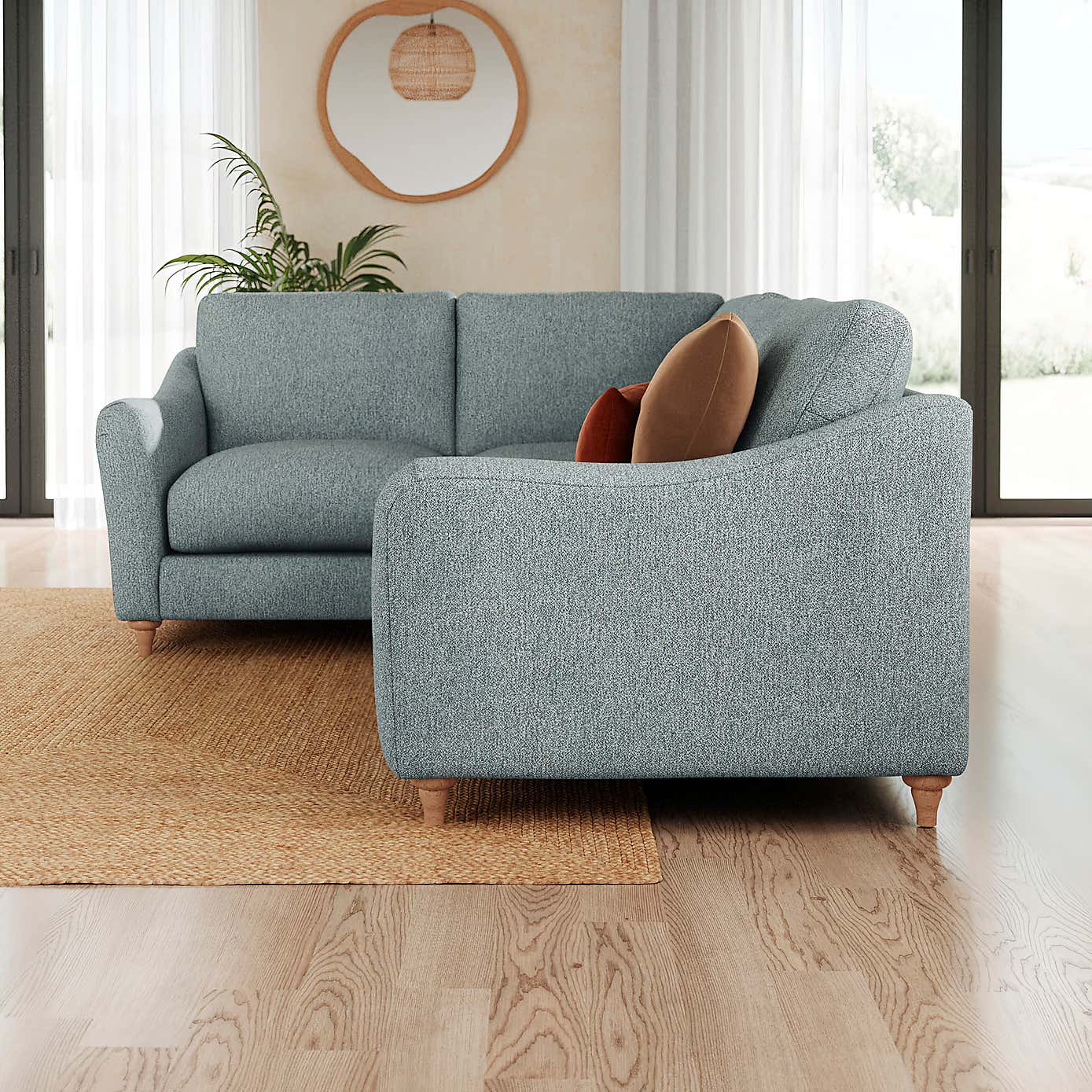 Hattie Cosy Weave Corner Unit Sofa