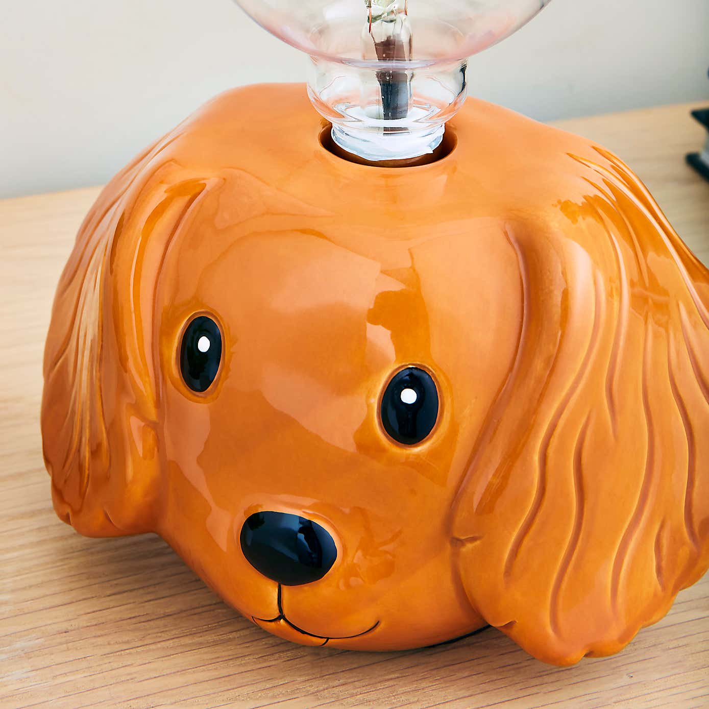 Dog Animal Head Bulb Holder