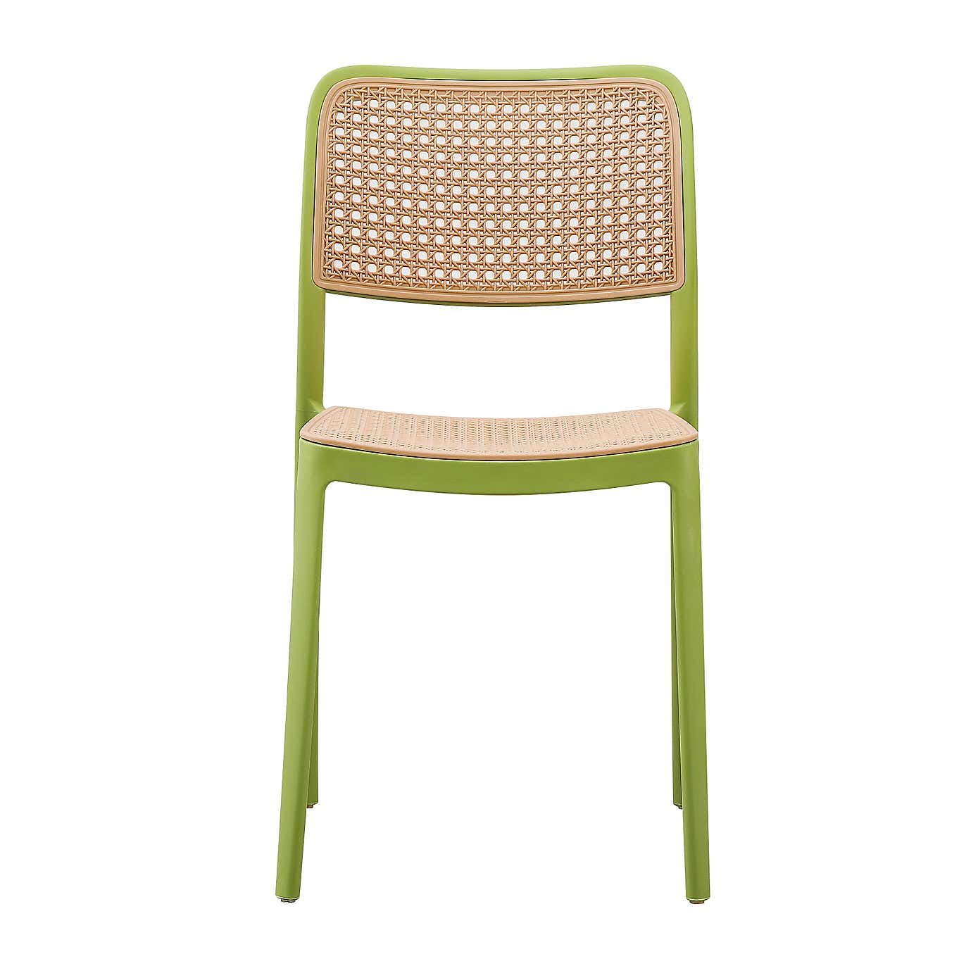 Fusion Living Plastic Cafe Dining Chair
