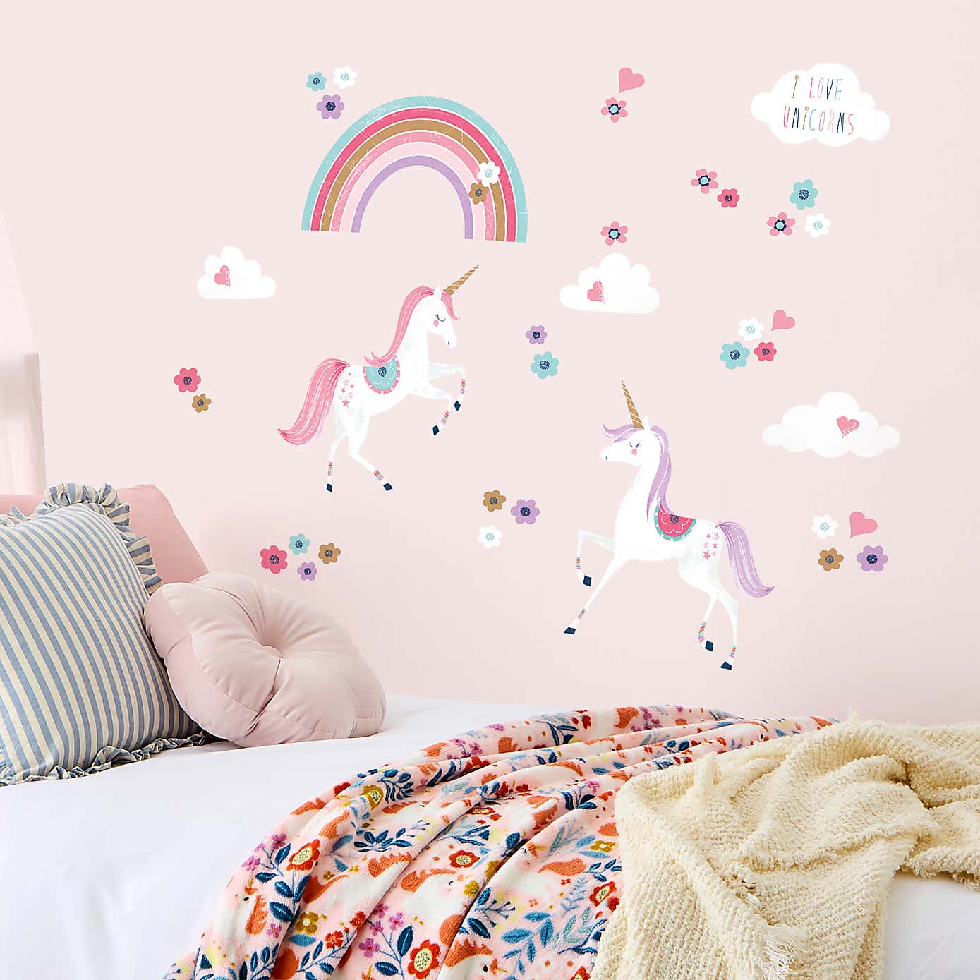 Glitter Unicorn Wall Sticker