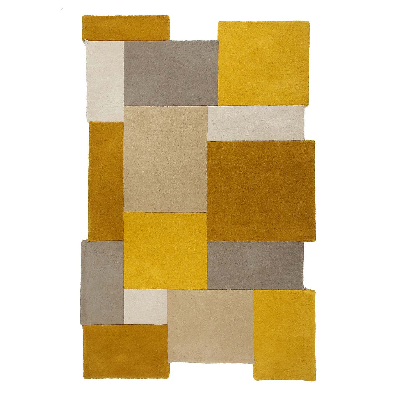 Abstract Collage Rug