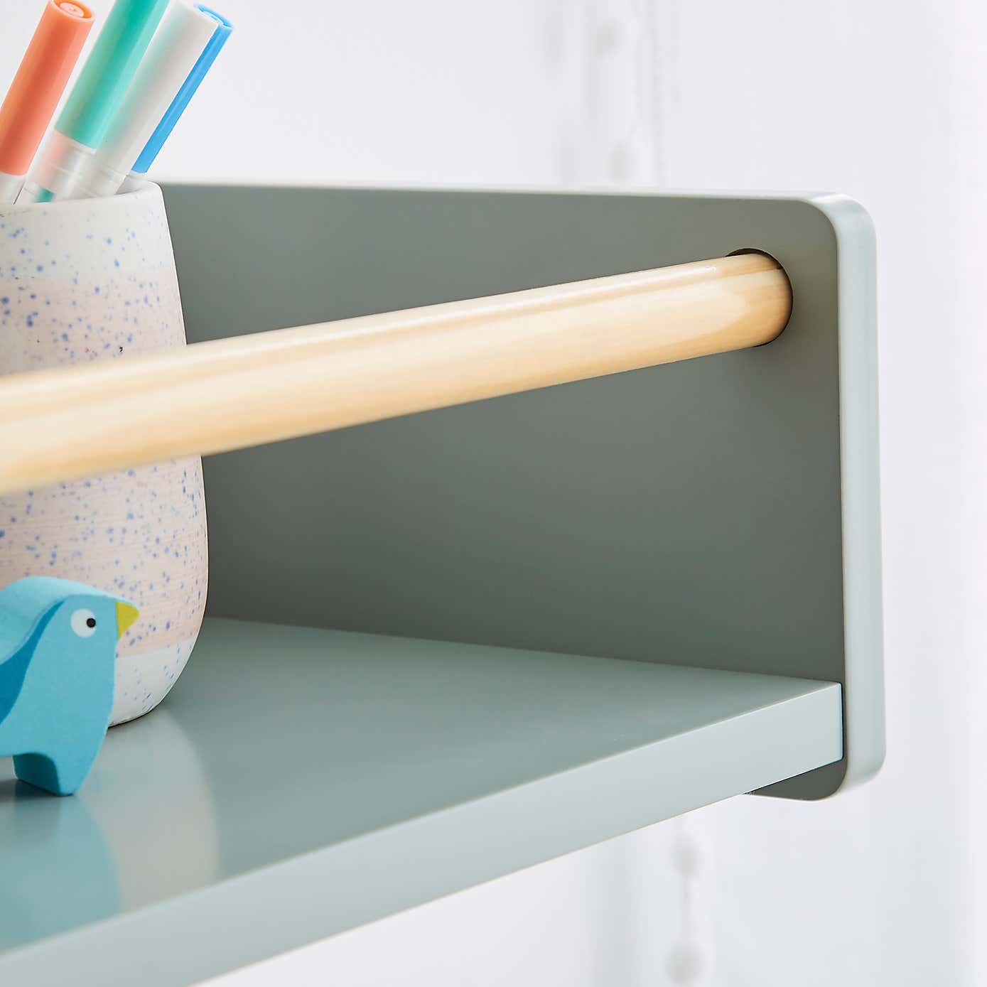 Kids Wall Bookshelf 80cm