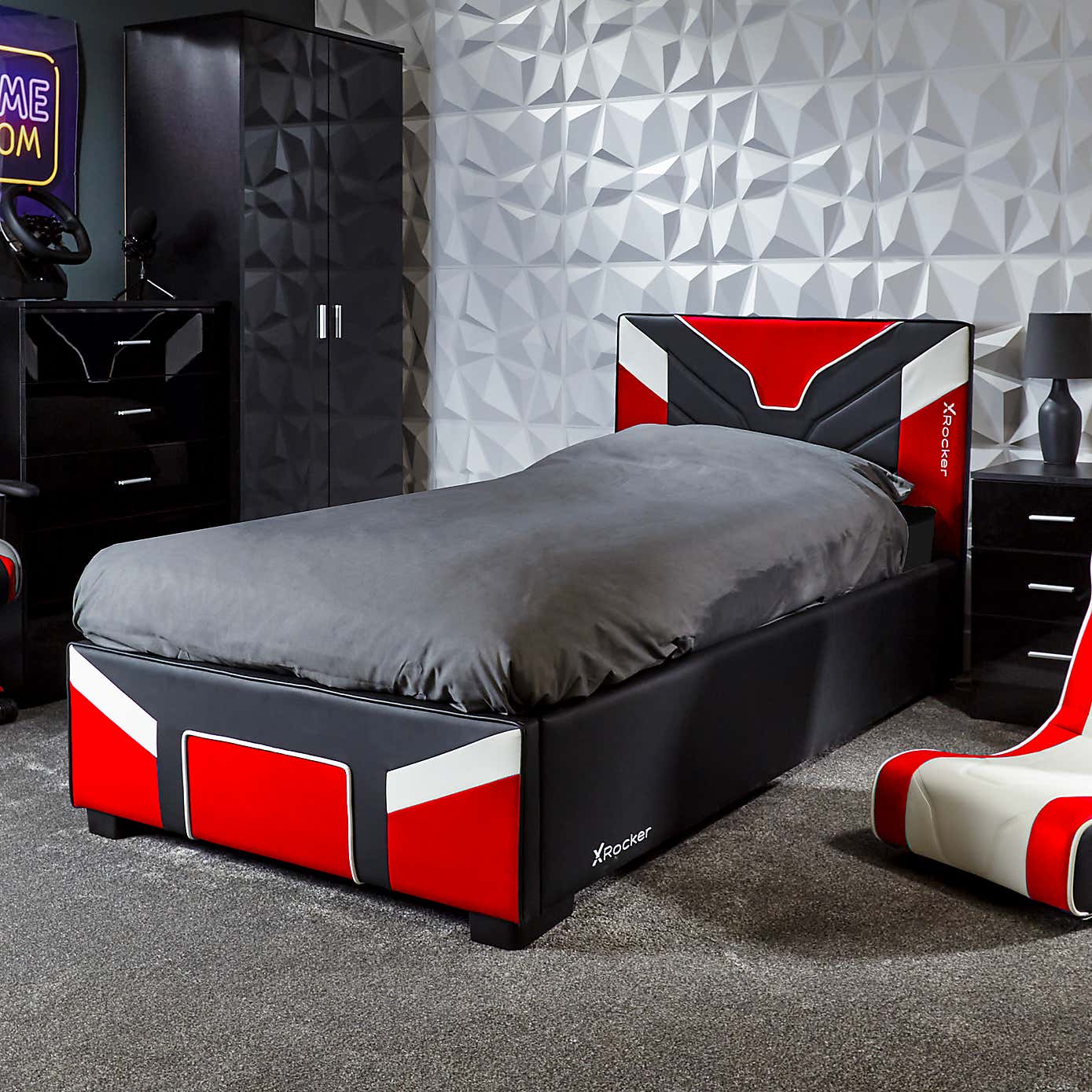 X Rocker Cerberus MKII Ottoman Bed