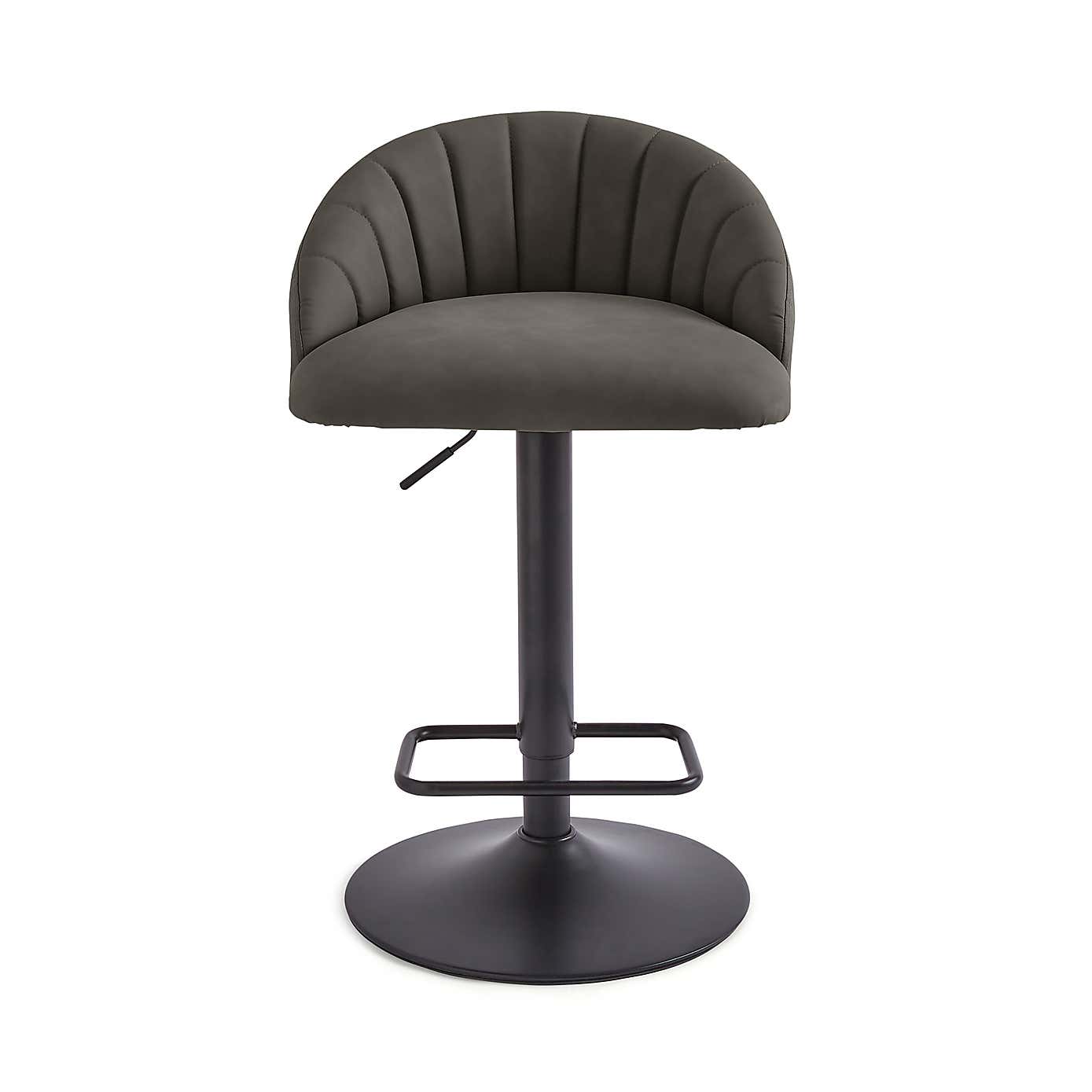 Lowen Faux Leather Bar Stool